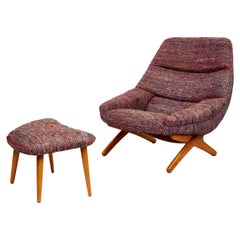 Illum Wikkelso ML-91 Lounge Chair and Ottoman