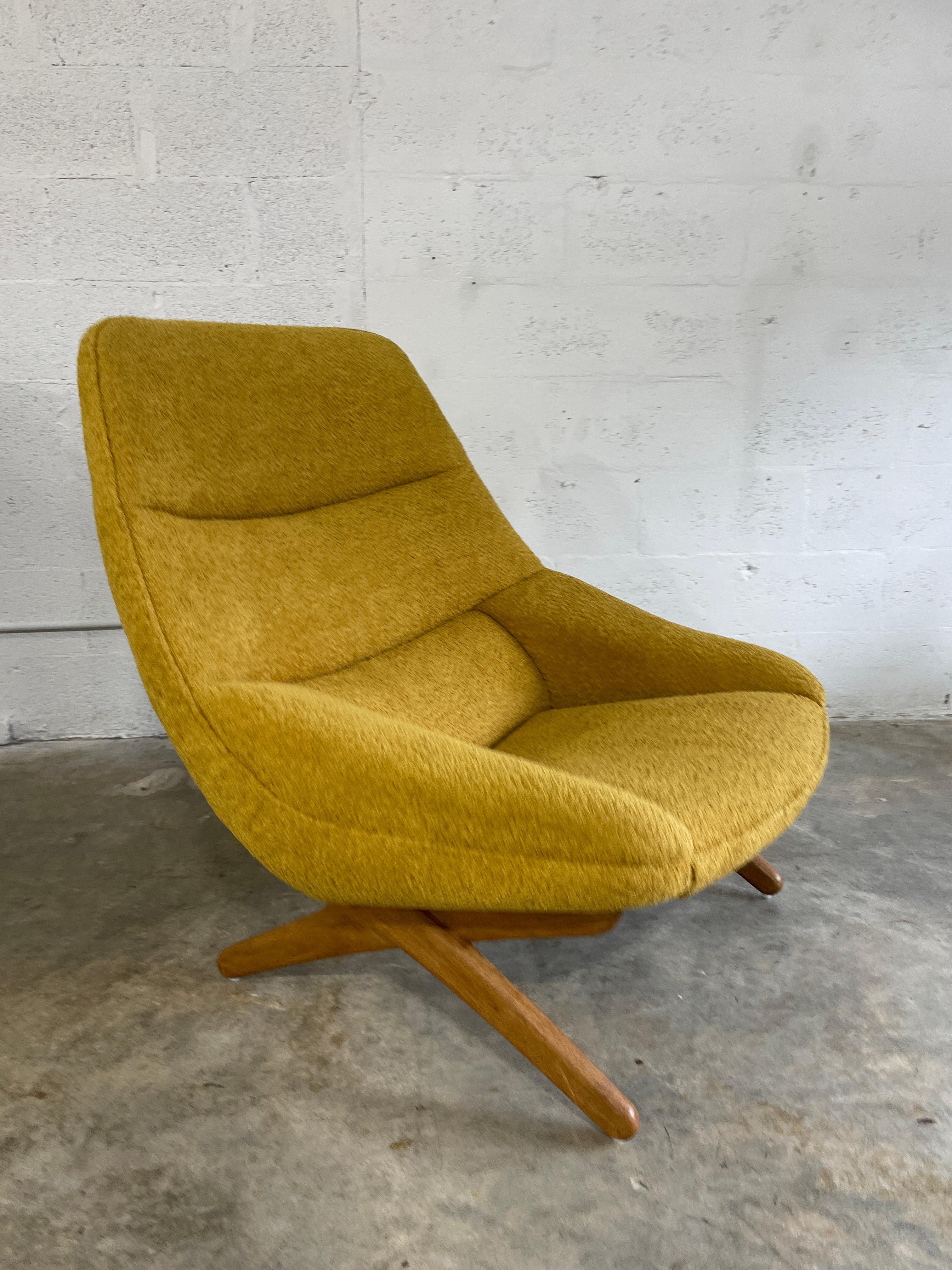 Mid-20th Century Illum Wikkelso Model Ml91 Danish Modern Lounge Chair For Sale