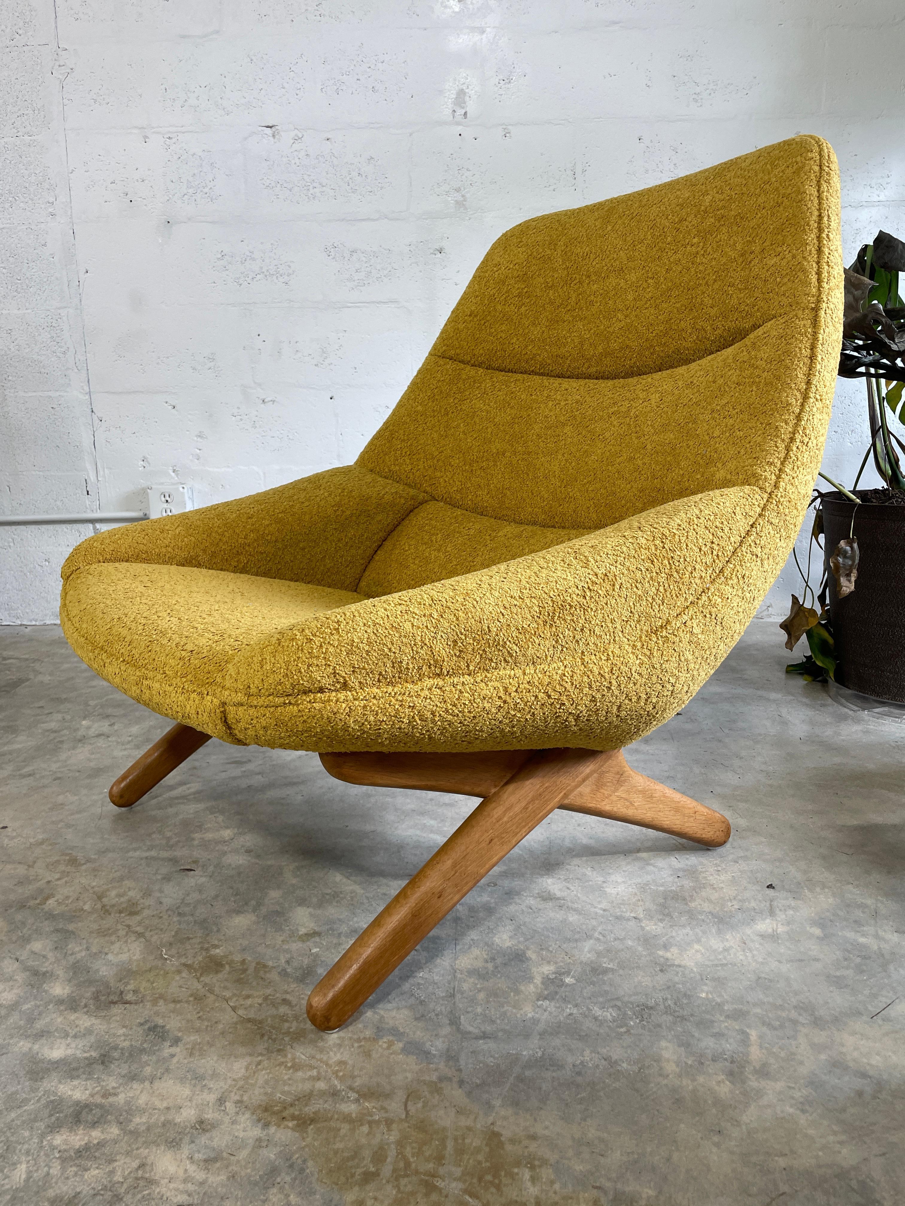 Illum Wikkelso Model Ml91 Danish Modern Lounge Chair For Sale 1