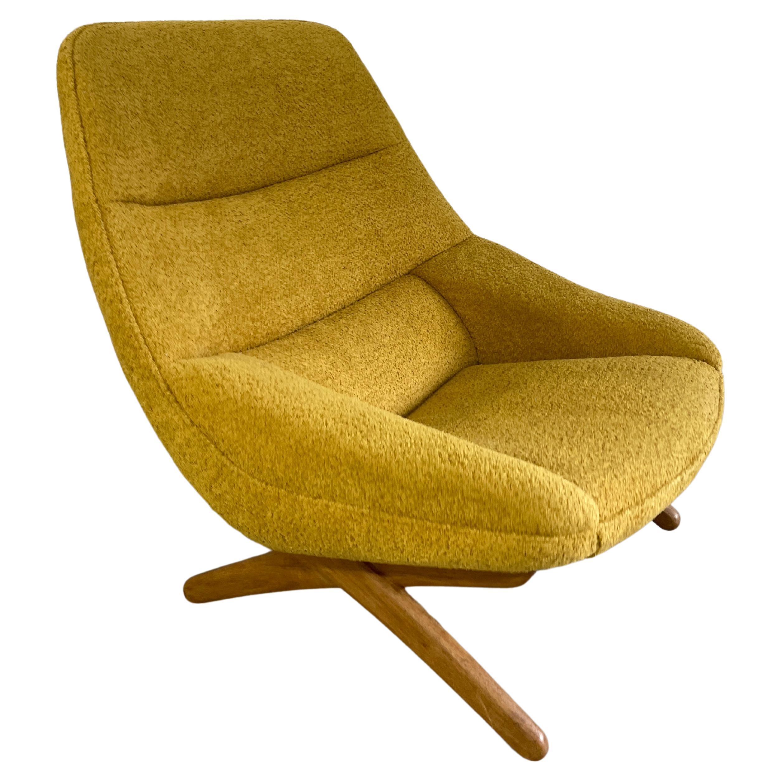 Illum Wikkelso Model Ml91 Danish Modern Lounge Chair For Sale