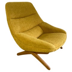 Vintage Illum Wikkelso Model Ml91 Danish Modern Lounge Chair