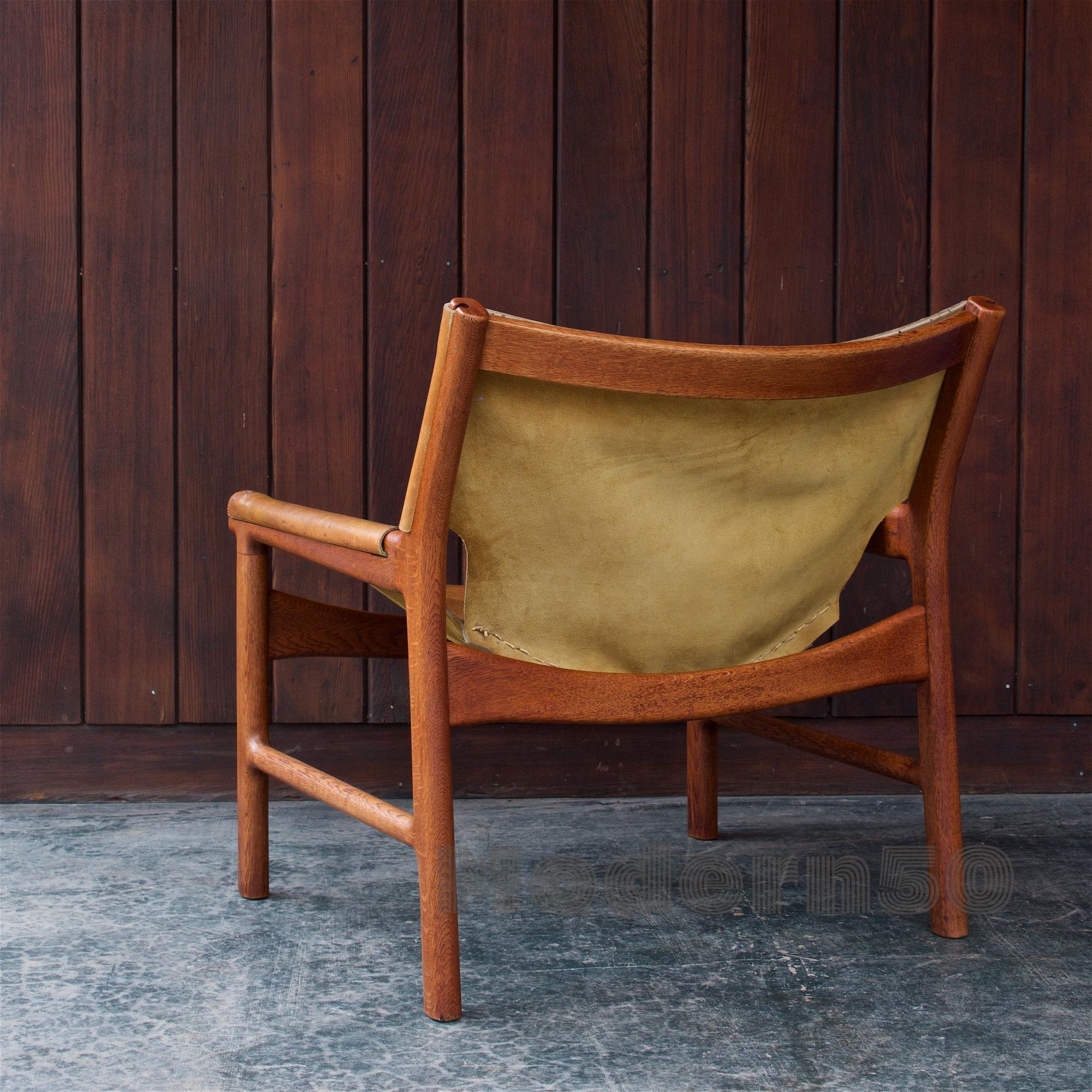 Mid-20th Century Illum Wikkelso Nº 103 Leather Sling Chair