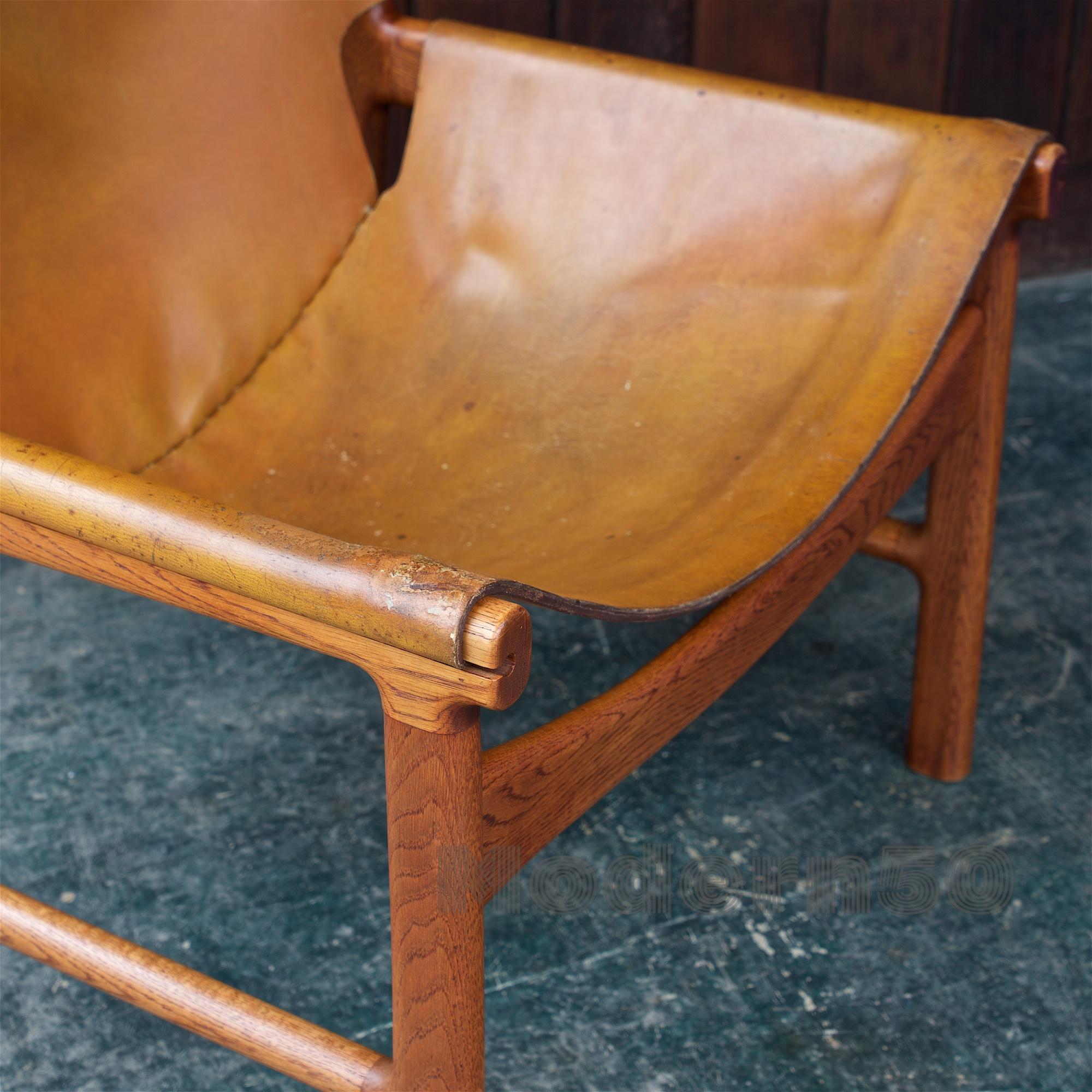 Illum Wikkelso Nº 103 Leather Sling Chair 2