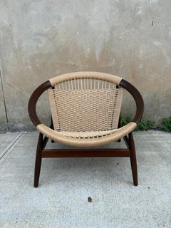 Illum Wikkelso Ringstol Lounge Chair FULLY RESTORED