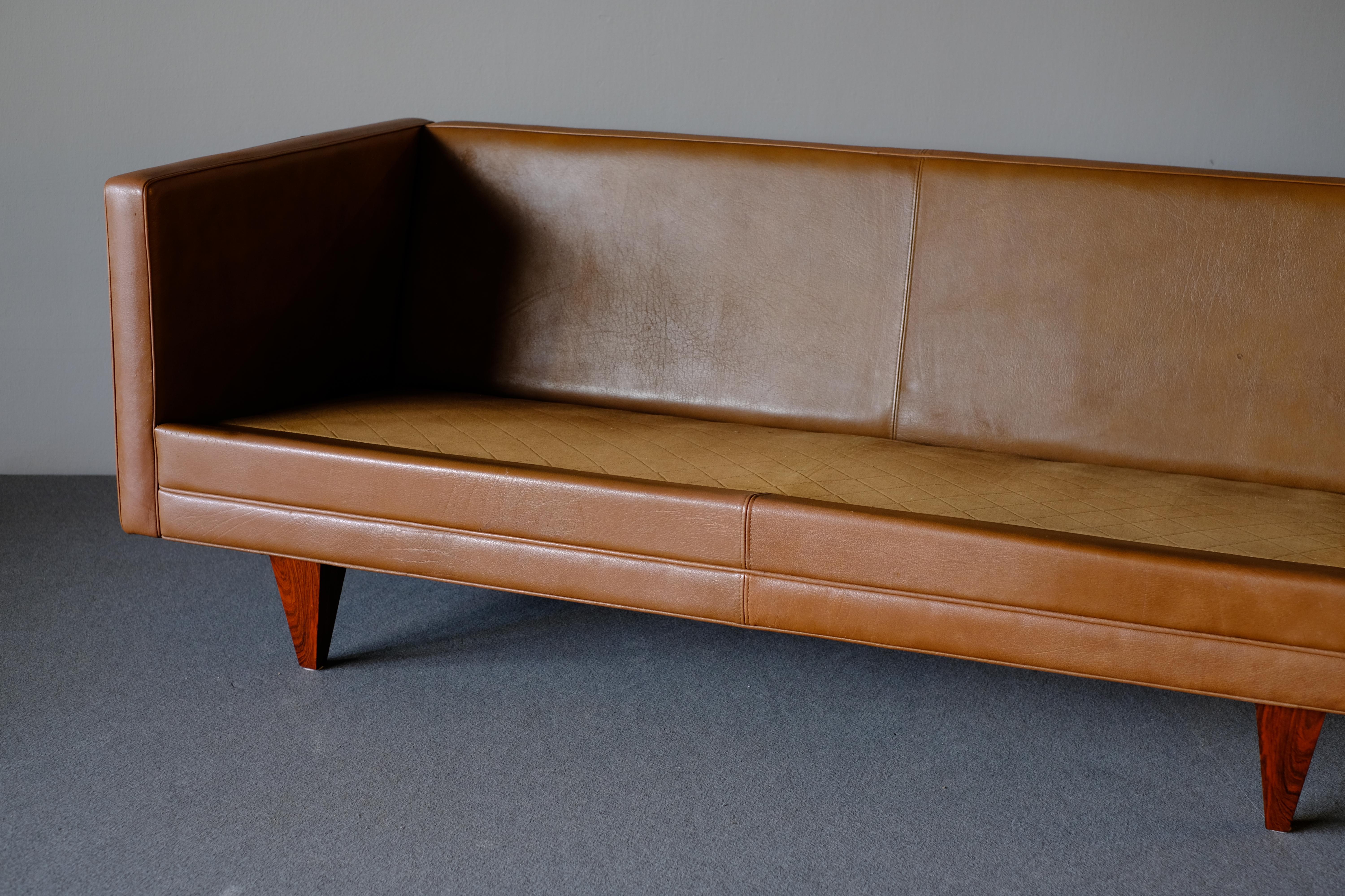 20th Century Illum Wikkelso Sofa by Holgar Christensen For Sale