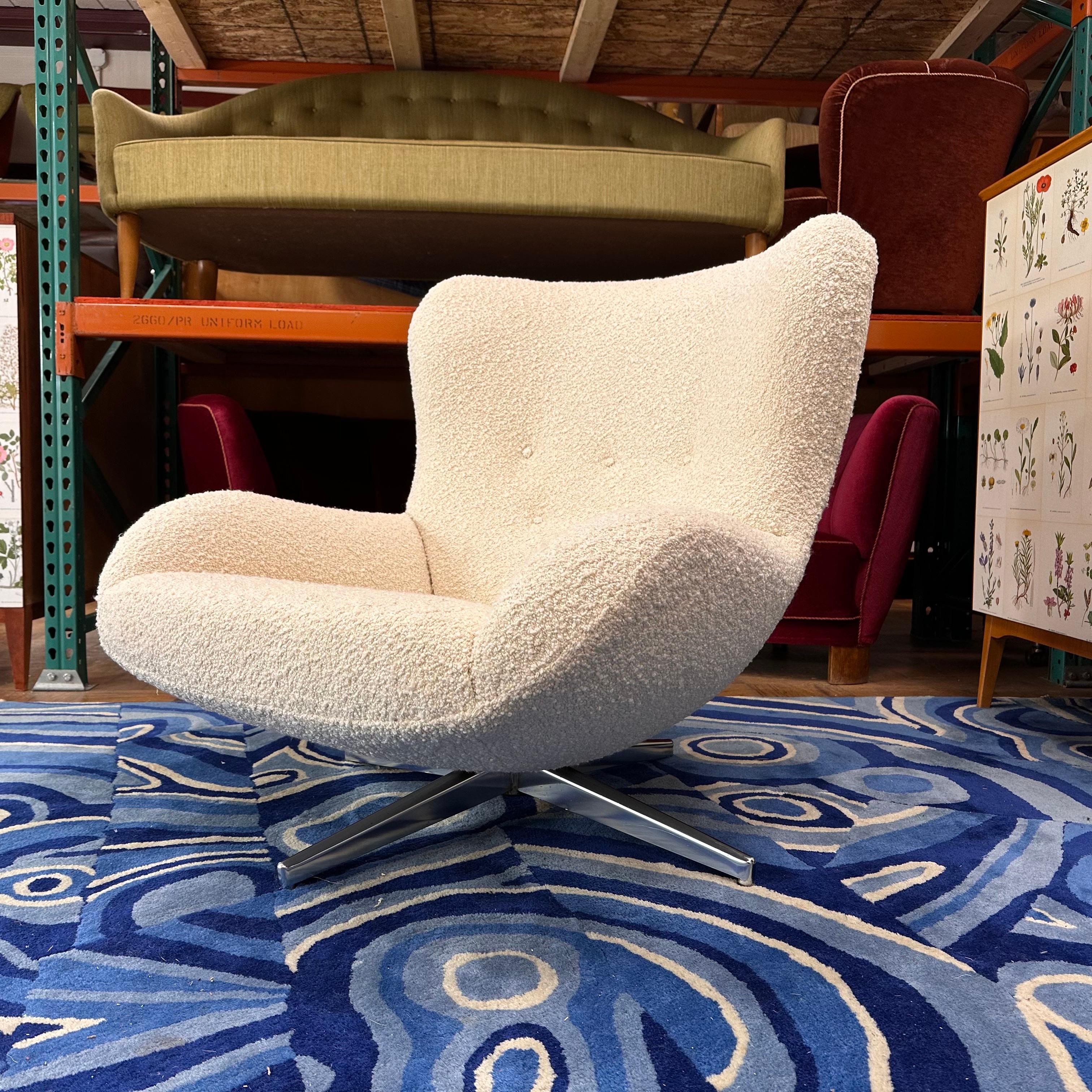 Chaise longue pivotante Illum Wikkelso Bon état - En vente à Turners Falls, MA