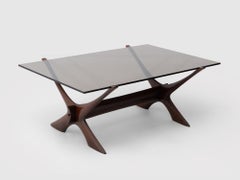 Illum Wikkelso Vintage Danish Teak X Coffe Table