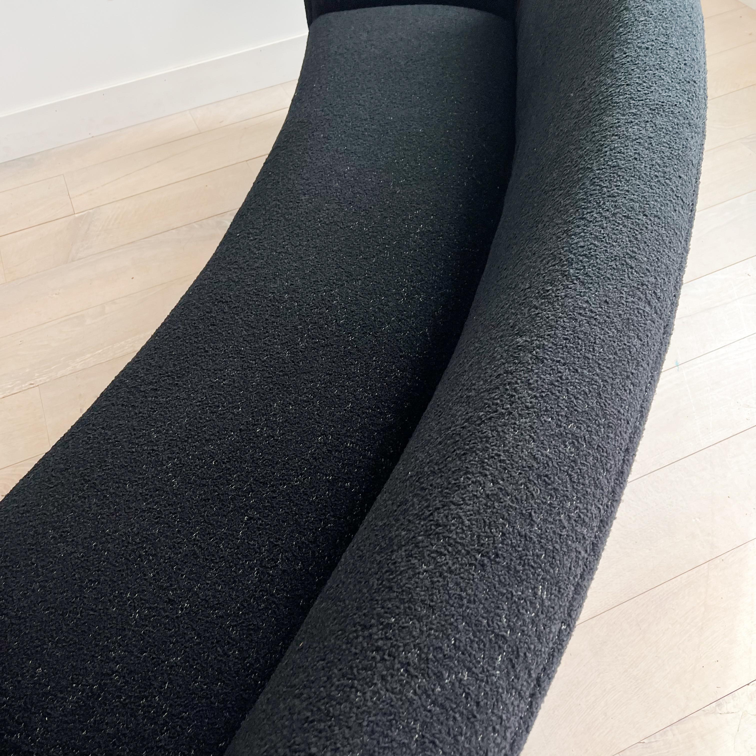Illum Wikkelso's Rare Banana Curved Sofa - Model 450 - New Upholstery 13