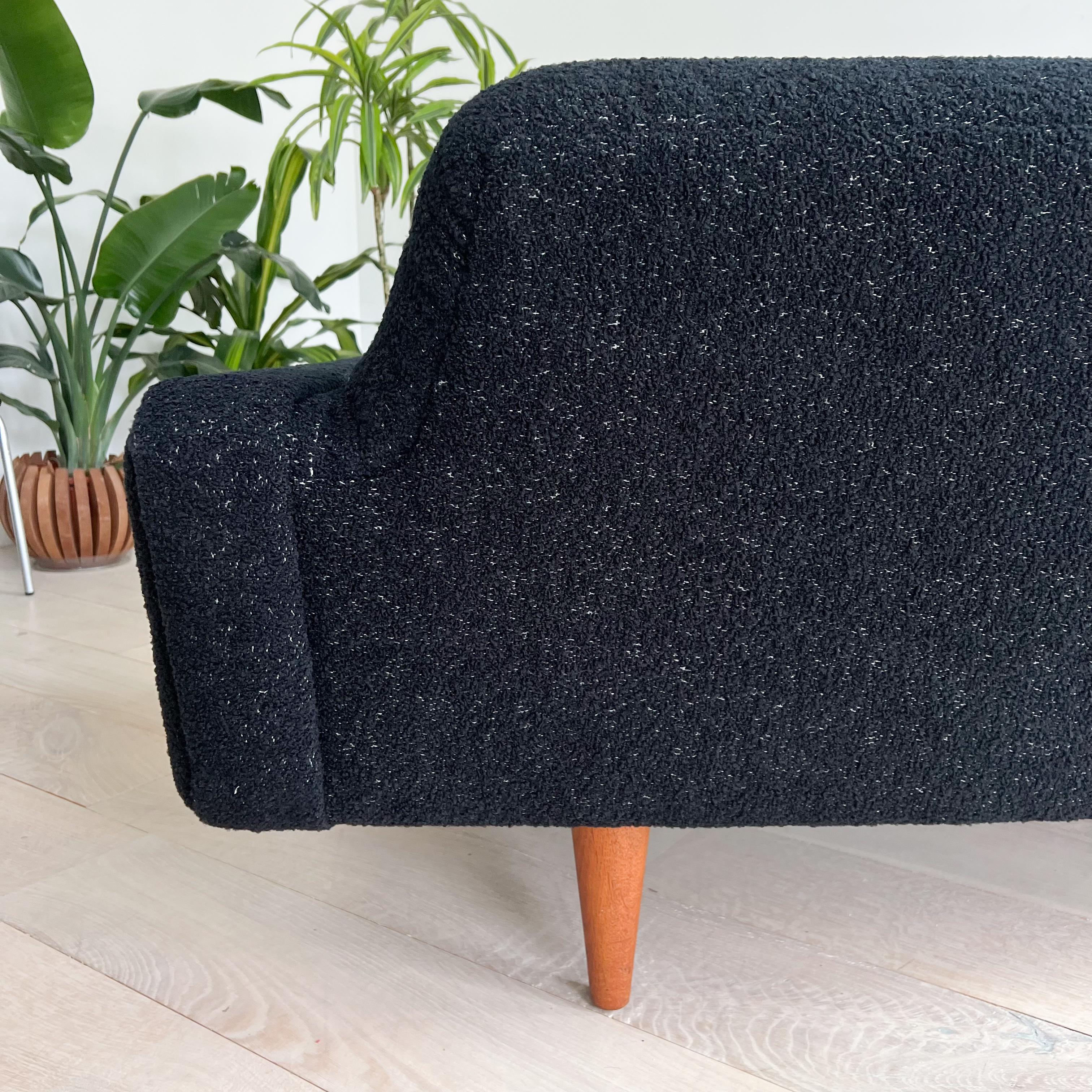 Illum Wikkelso's Rare Banana Curved Sofa - Model 450 - New Upholstery 14