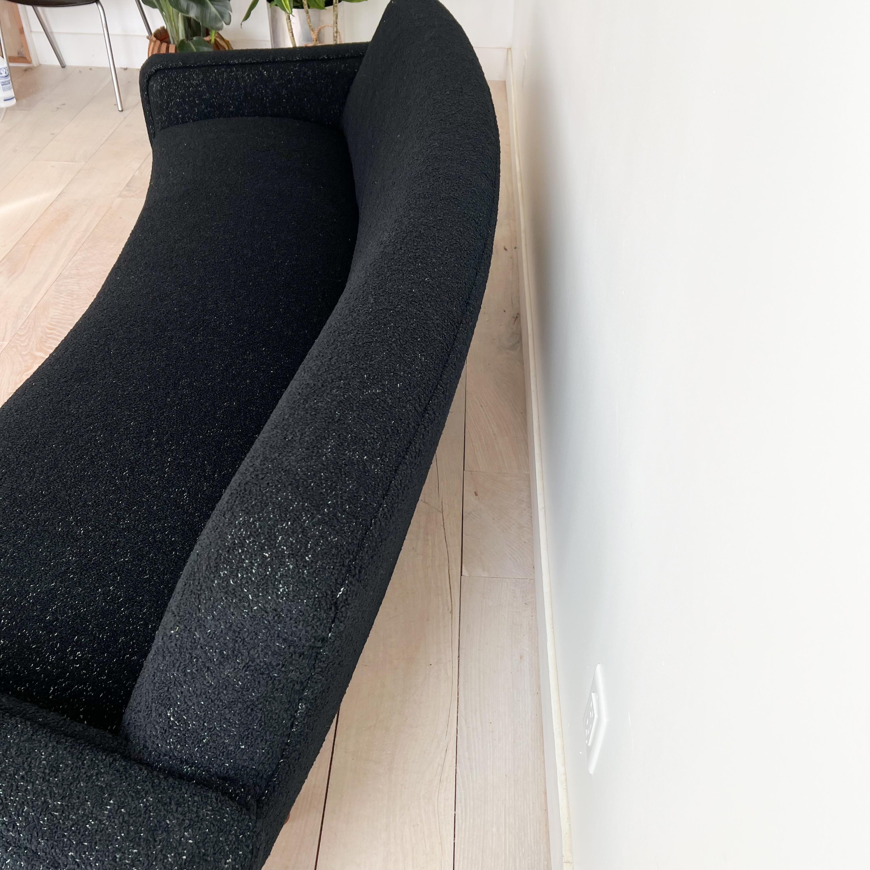 Illum Wikkelso's Rare Banana Curved Sofa - Model 450 - New Upholstery 1