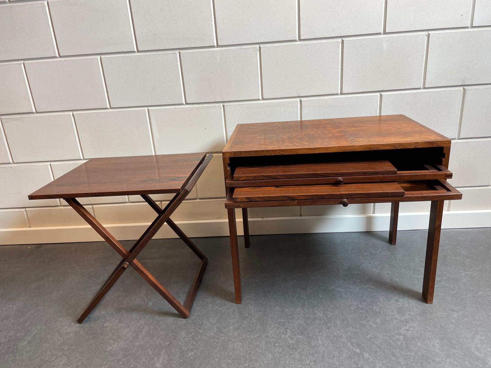 Illum Wilkkelso Danish Nesting Tables For Sale 1