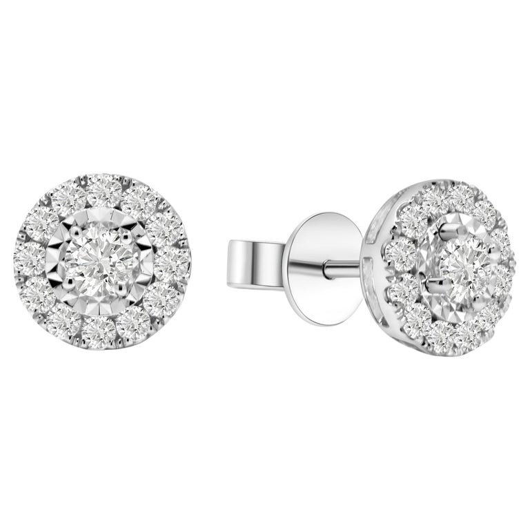 Illuminate Round Earring 1/2ct TW by Rupali Adani Fine Jewellery For