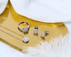 Illuminate Round Earrings 1/8 CT TW By Rupali Adani Fine Jewellery