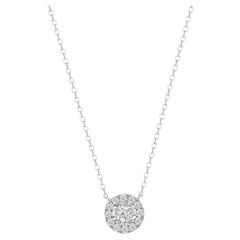 Collier illuminé rond 1/10 CT TW