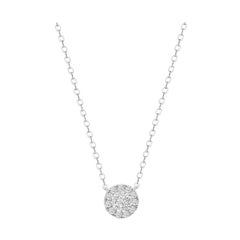 Illuminate Round Necklace 1/16 CT TW