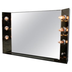 Illuminated Bathroom Mirror, Italy, 1970s