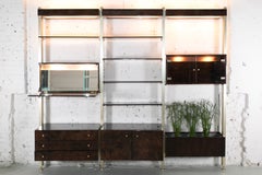 Illuminated Bookcase by Aldo Tura