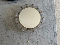 Illuminated Brass Mirror by Emil Stejnar for Rupert Nikoll, Austria, 1950s