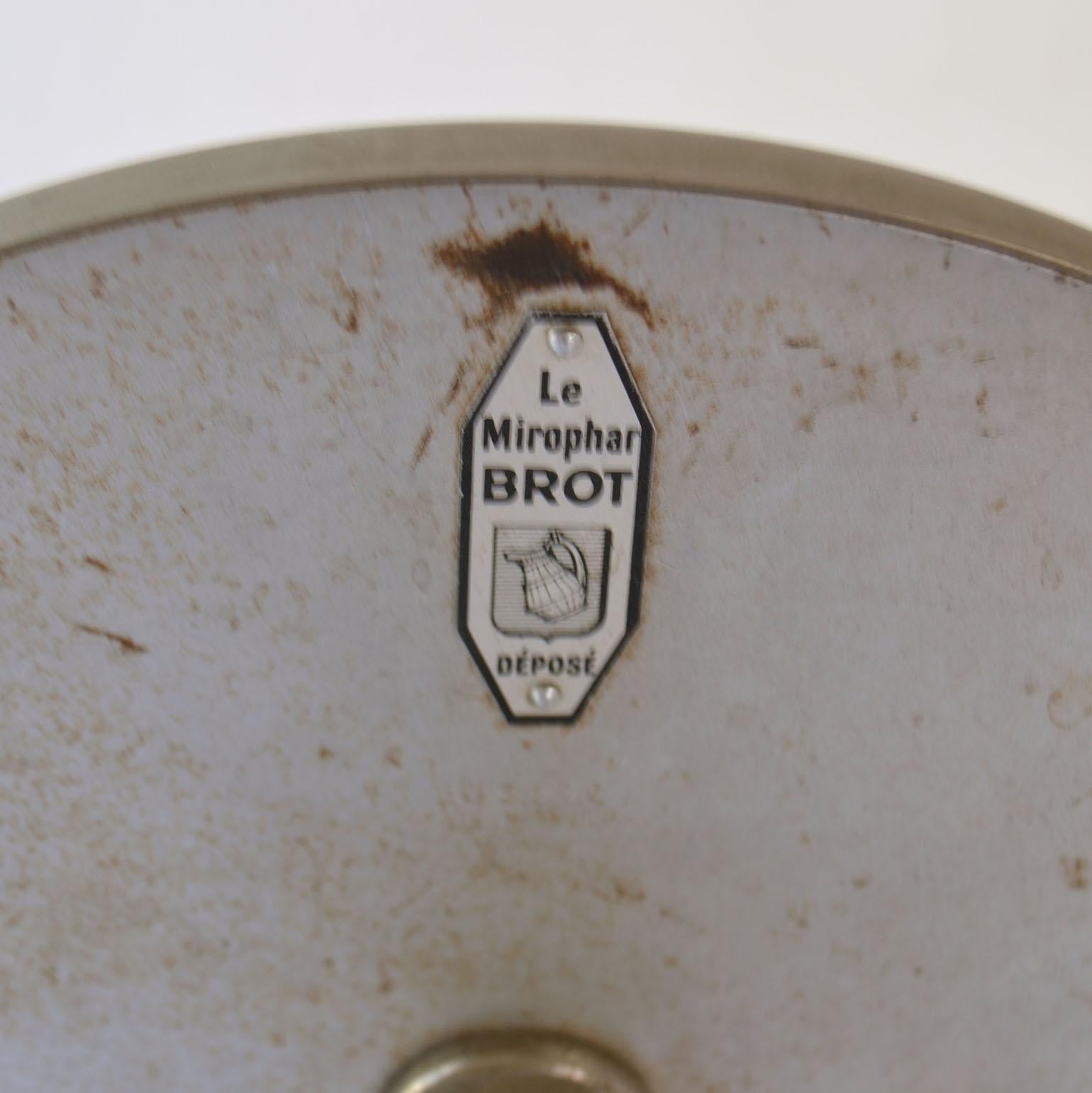 Illuminated Brot Mirophar Table Mirror, France, 1920's 2