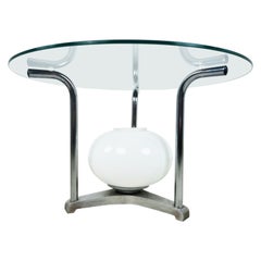 Illuminated Chrome Coffee Table, 1970s