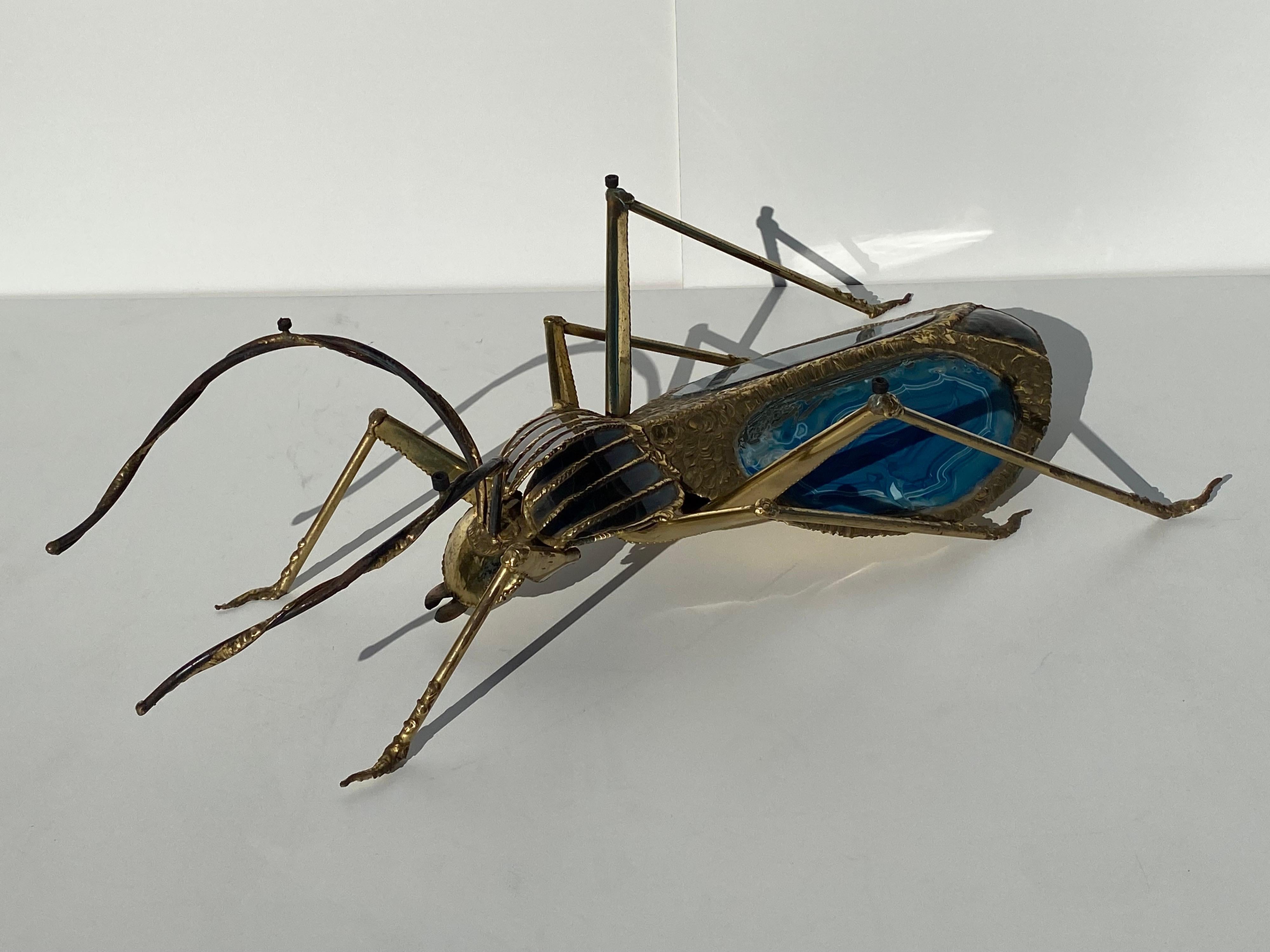 Beleuchtete Cicada / Käfer-Skulptur als Couchtisch im Angebot 2