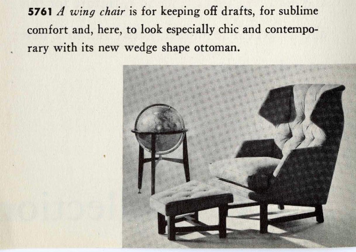 Lampada a globo illuminata di Edward Wormley per Dunbar (in primo piano nel catalogo) in vendita 6