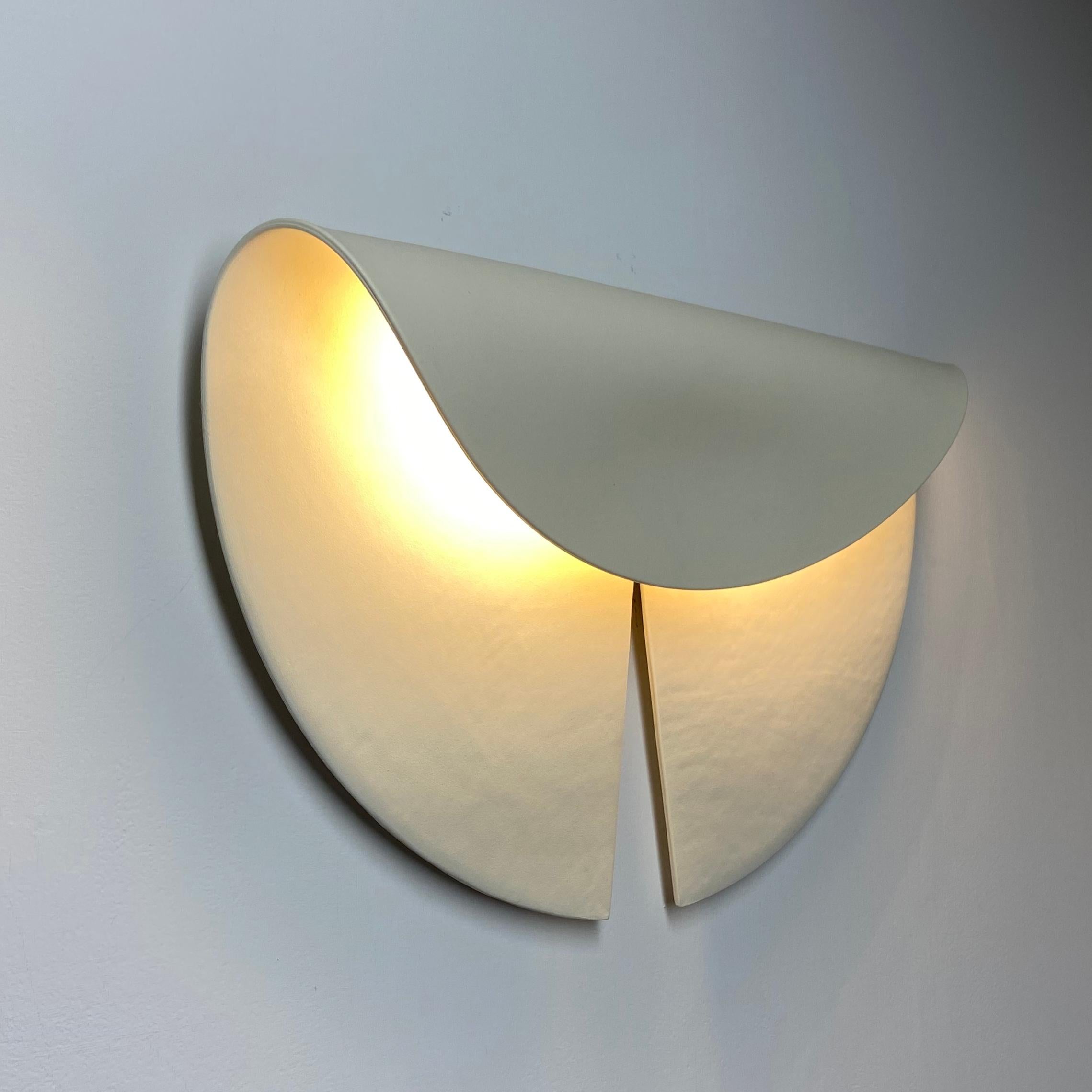 Organic Modern Illuminated Leaf Ceramic Sconce / by Olivia Barry / by Hand (14