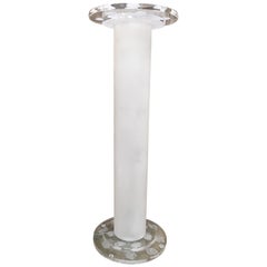 Illuminated Lucite Column