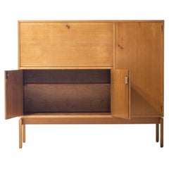 Illuminated mid-century bar cabinet by Jos de Mey, Belgium 1960s