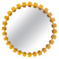Illuminated Mid Century Mirror, Egon Hillebrand Mirror