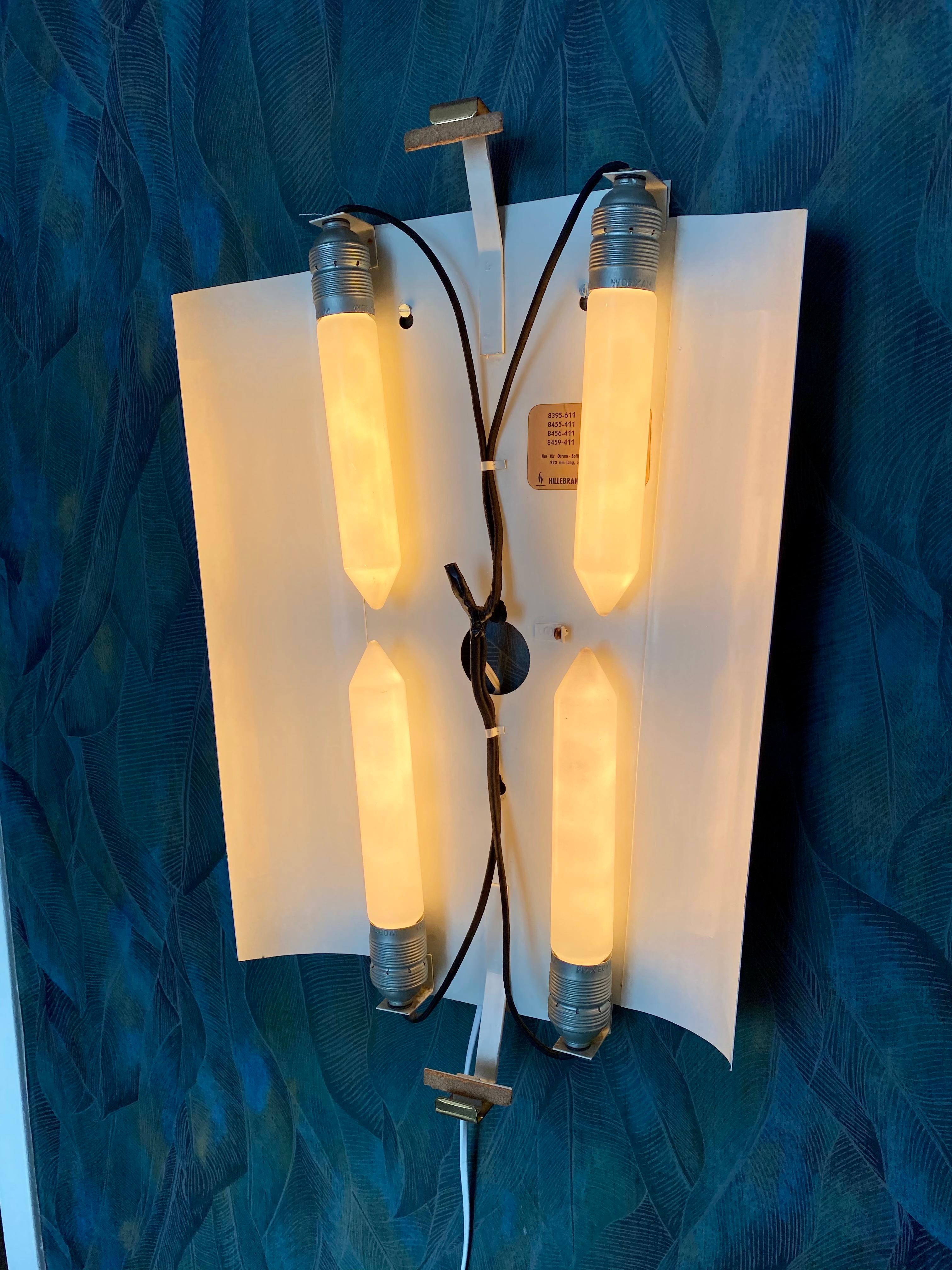 Illuminated mirror by Ernest Igl for Hillebrand For Sale 5
