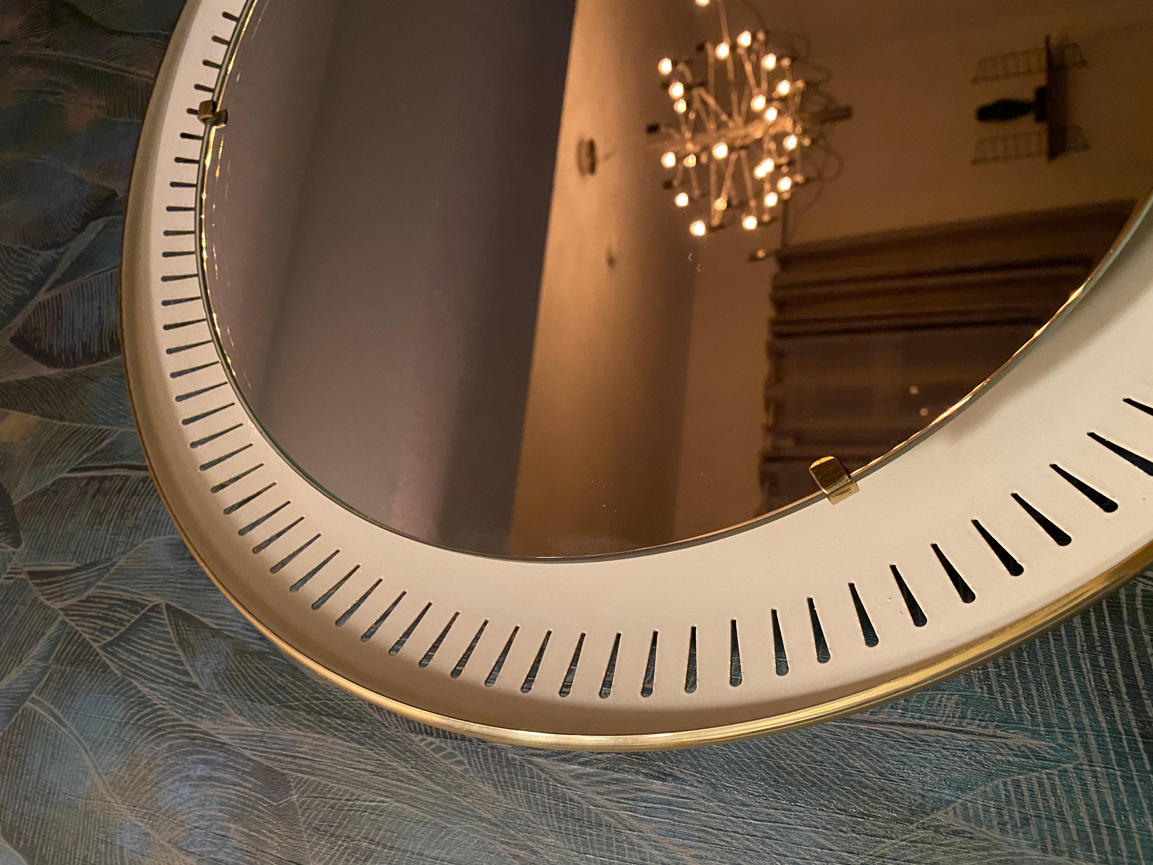 Fin du 20e siècle Miroir éclairé Ernest Igl pour Hillebrand en vente