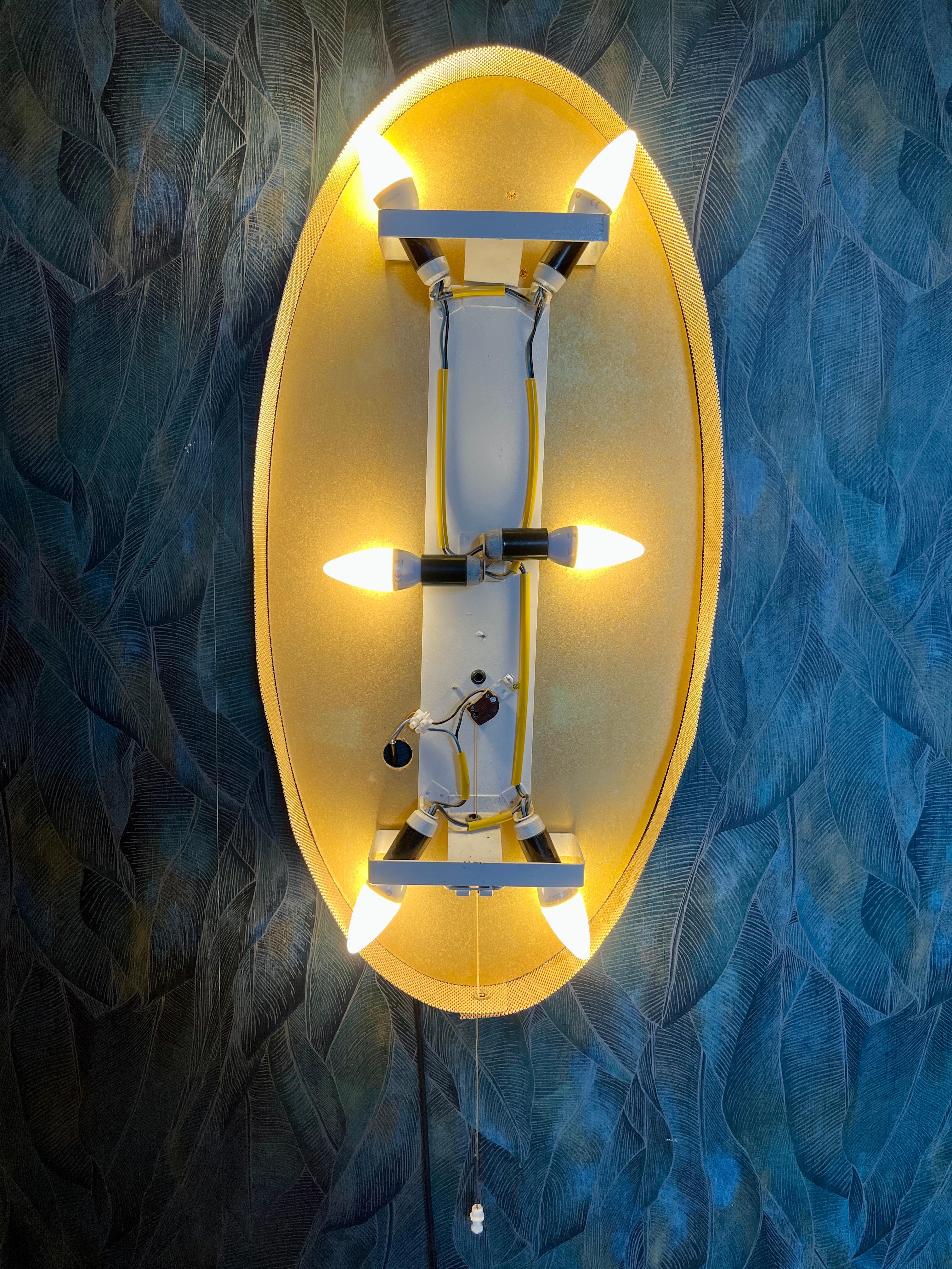 Illuminated mirror by Flabeg For Sale 3