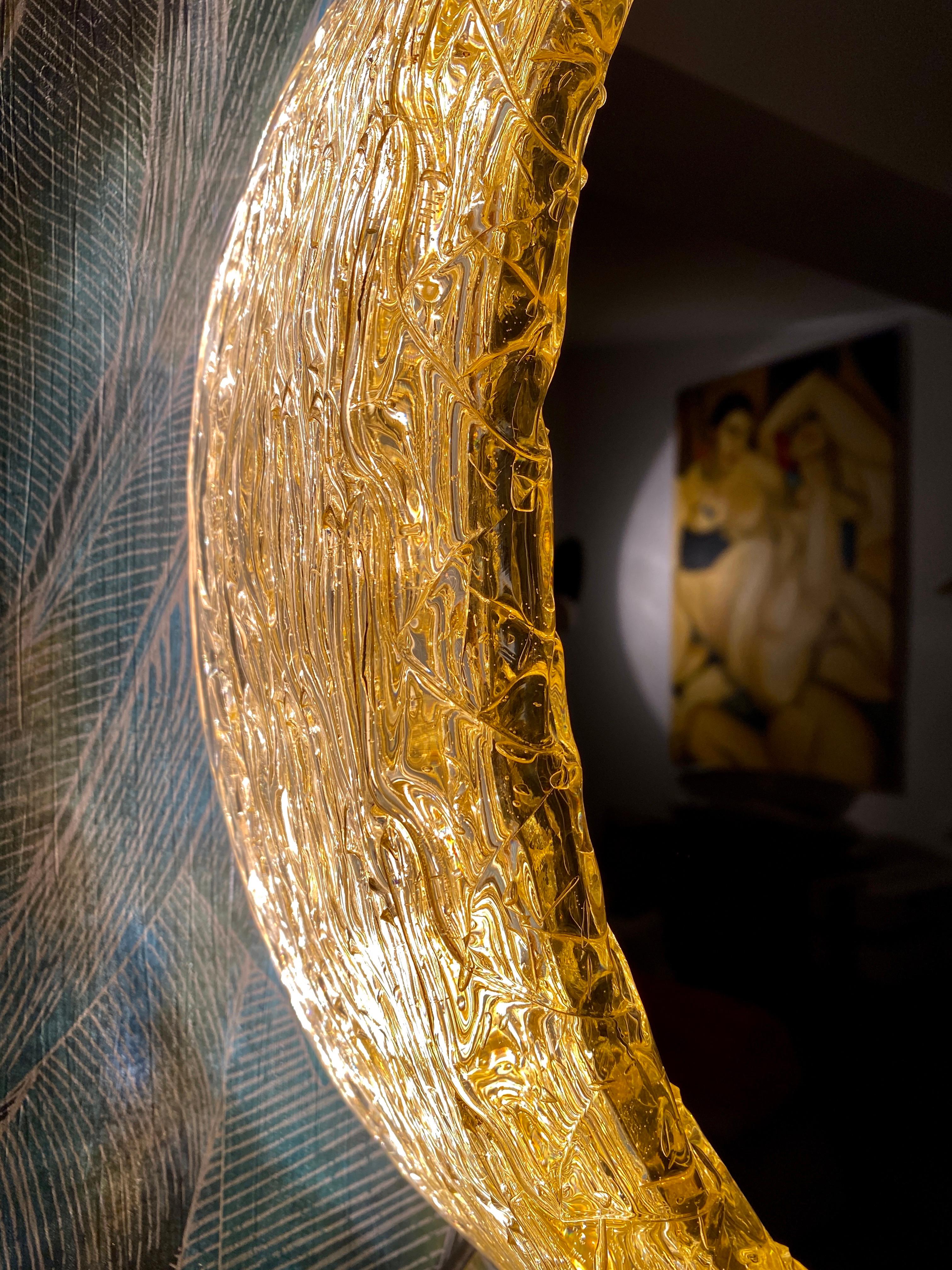 Mid-Century Modern Illuminated mirror by Flabeg For Sale