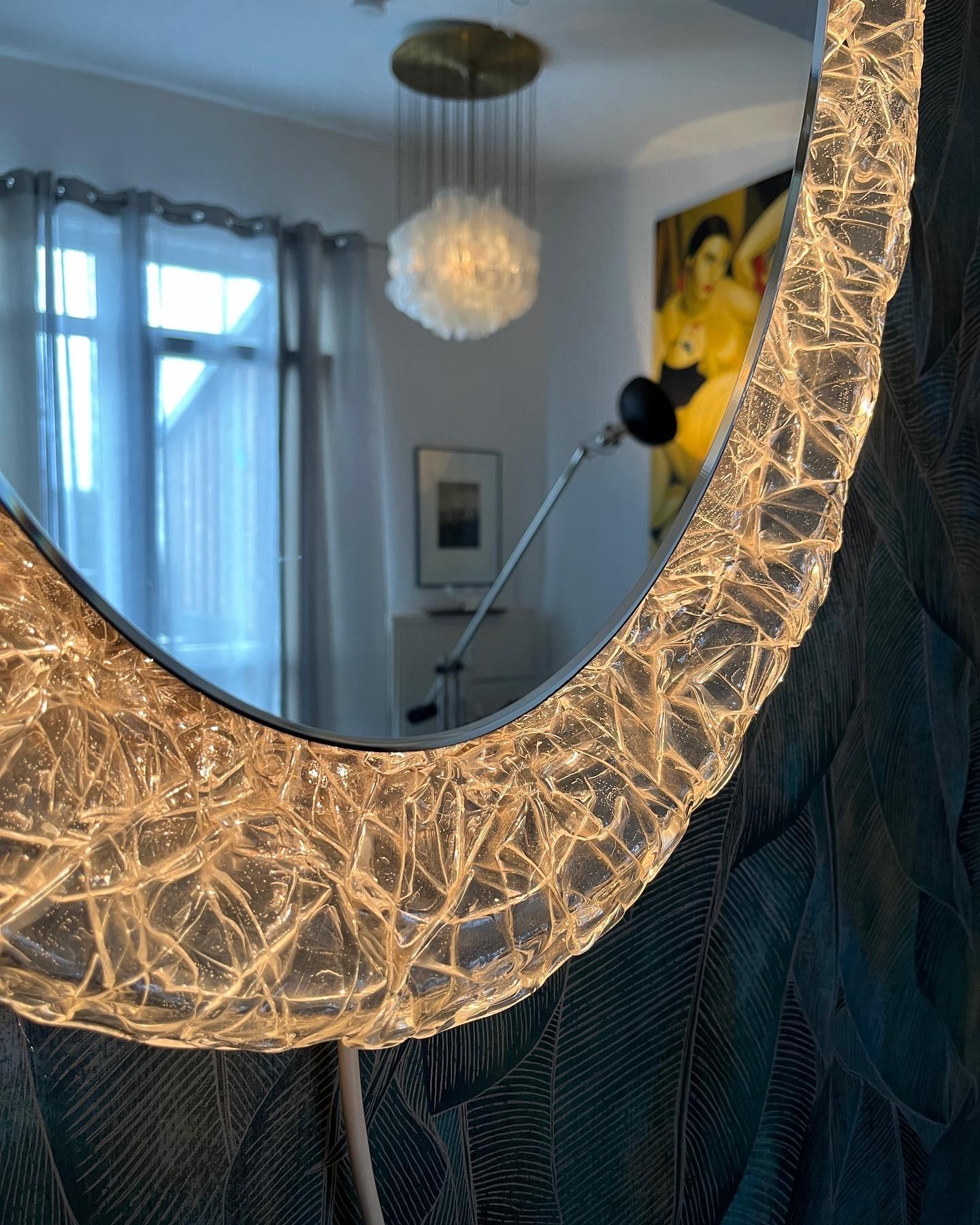 Allemand Miroir éclairé par Flabeg en vente