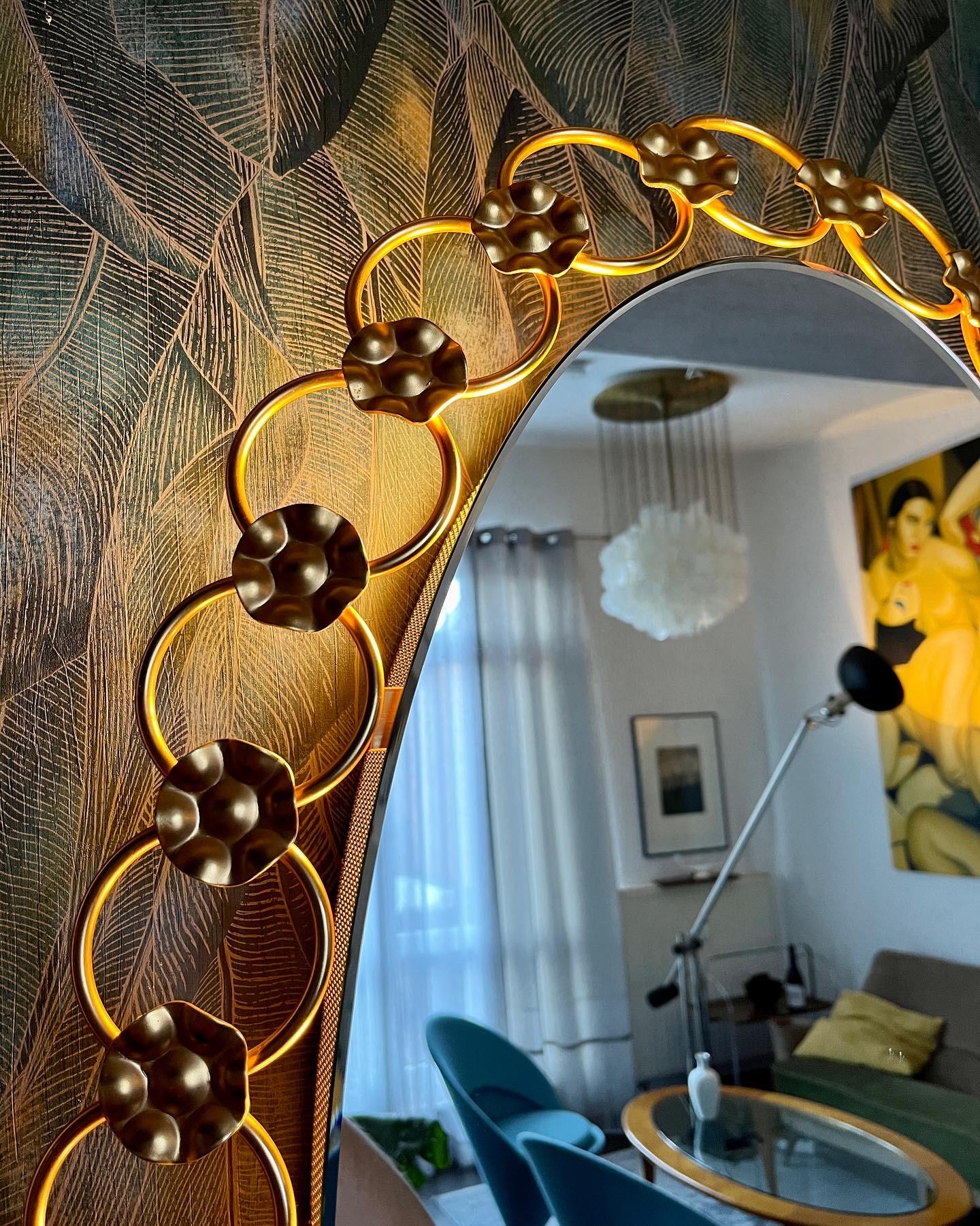 Illuminated mirror by Flabeg In Good Condition For Sale In Hannover, DE