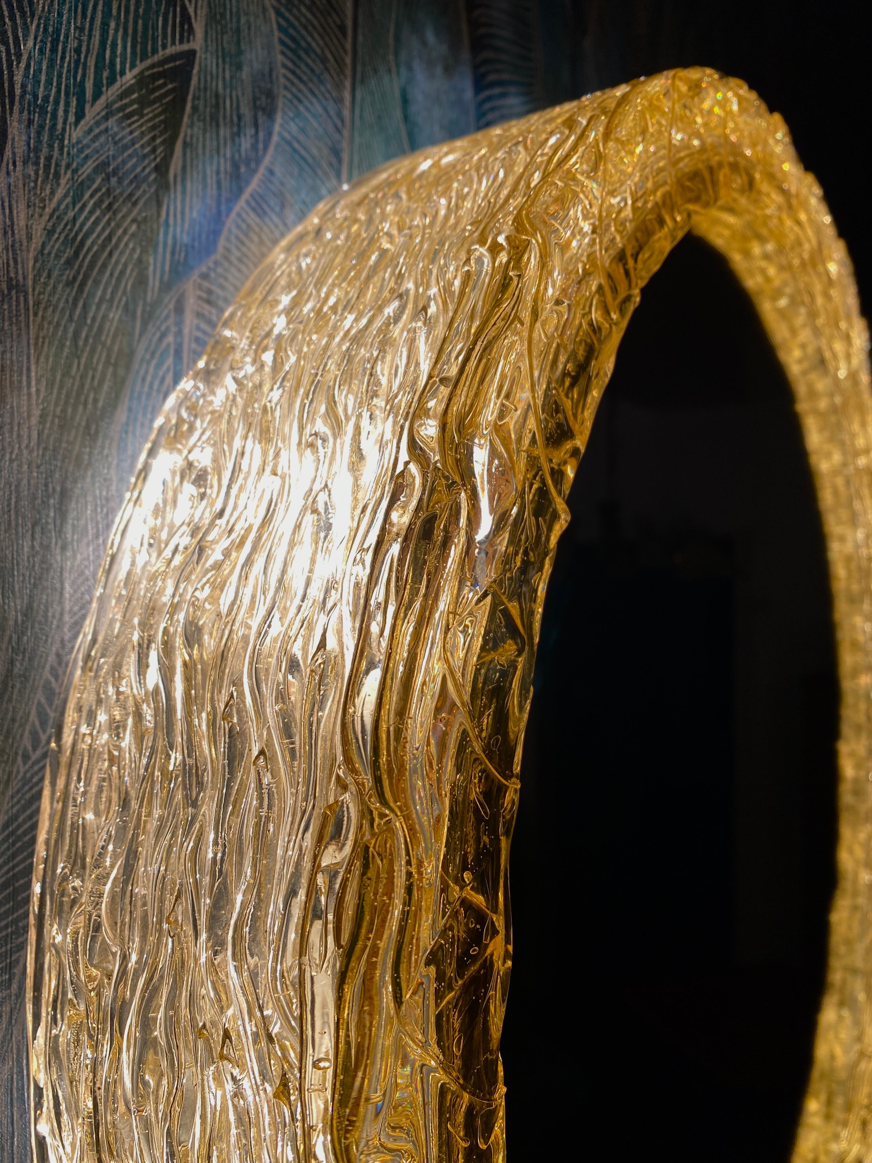 Late 20th Century Illuminated mirror by Flabeg For Sale