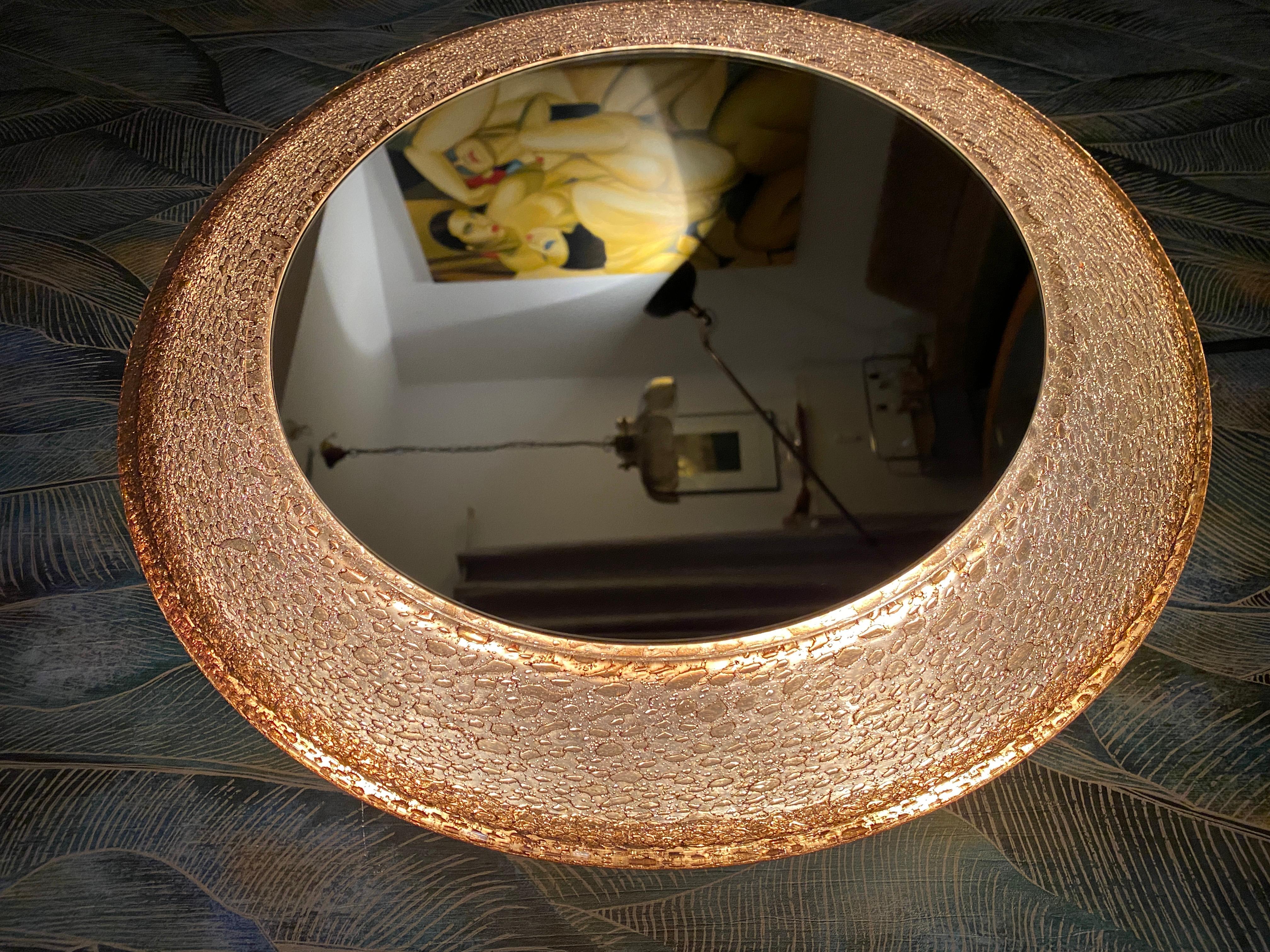 Miroir lumineux de Glashütten Limburg en vente 1