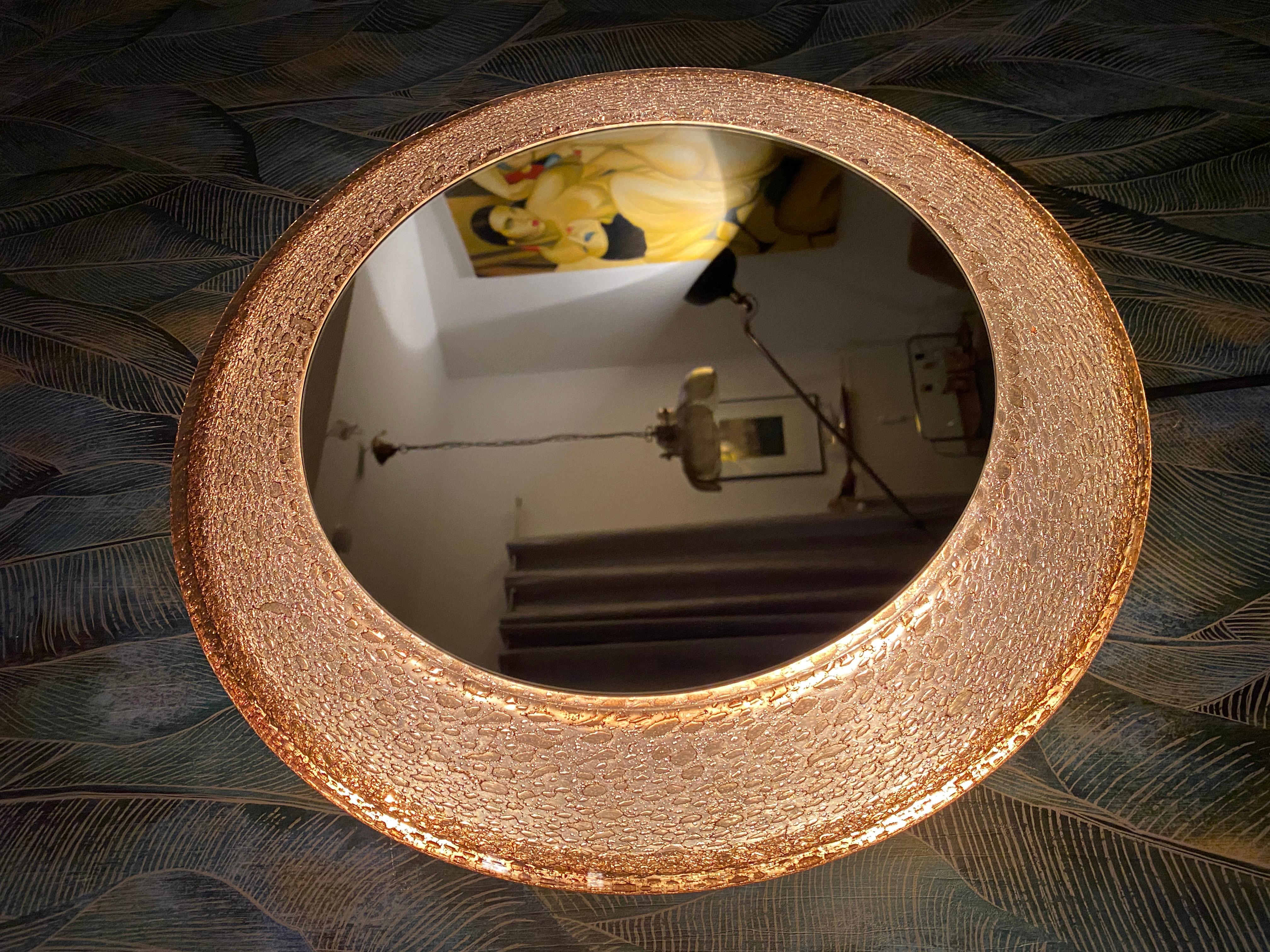 Miroir lumineux de Glashütten Limburg en vente 2