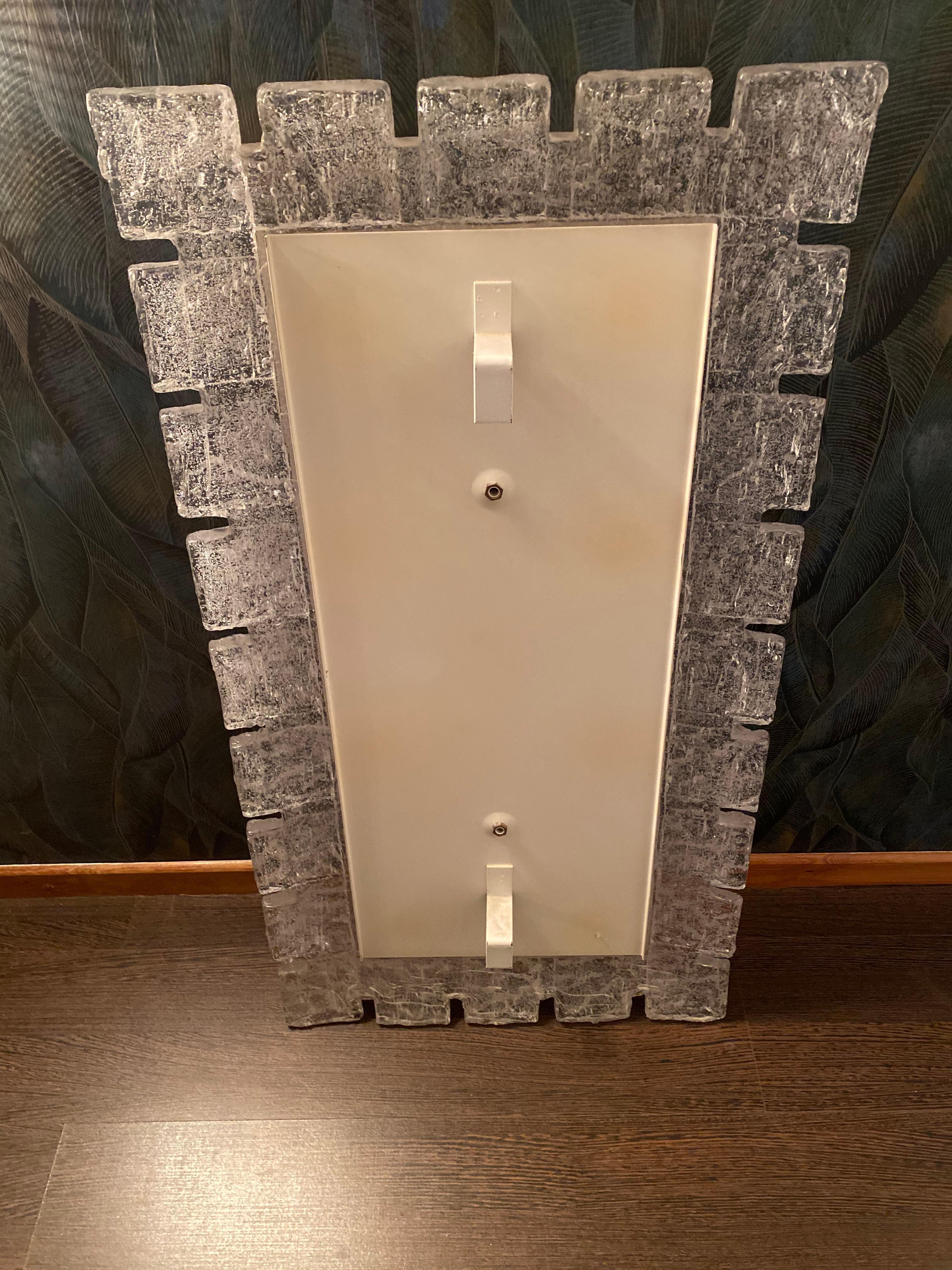 Illuminated mirror by Hillebrand For Sale 3