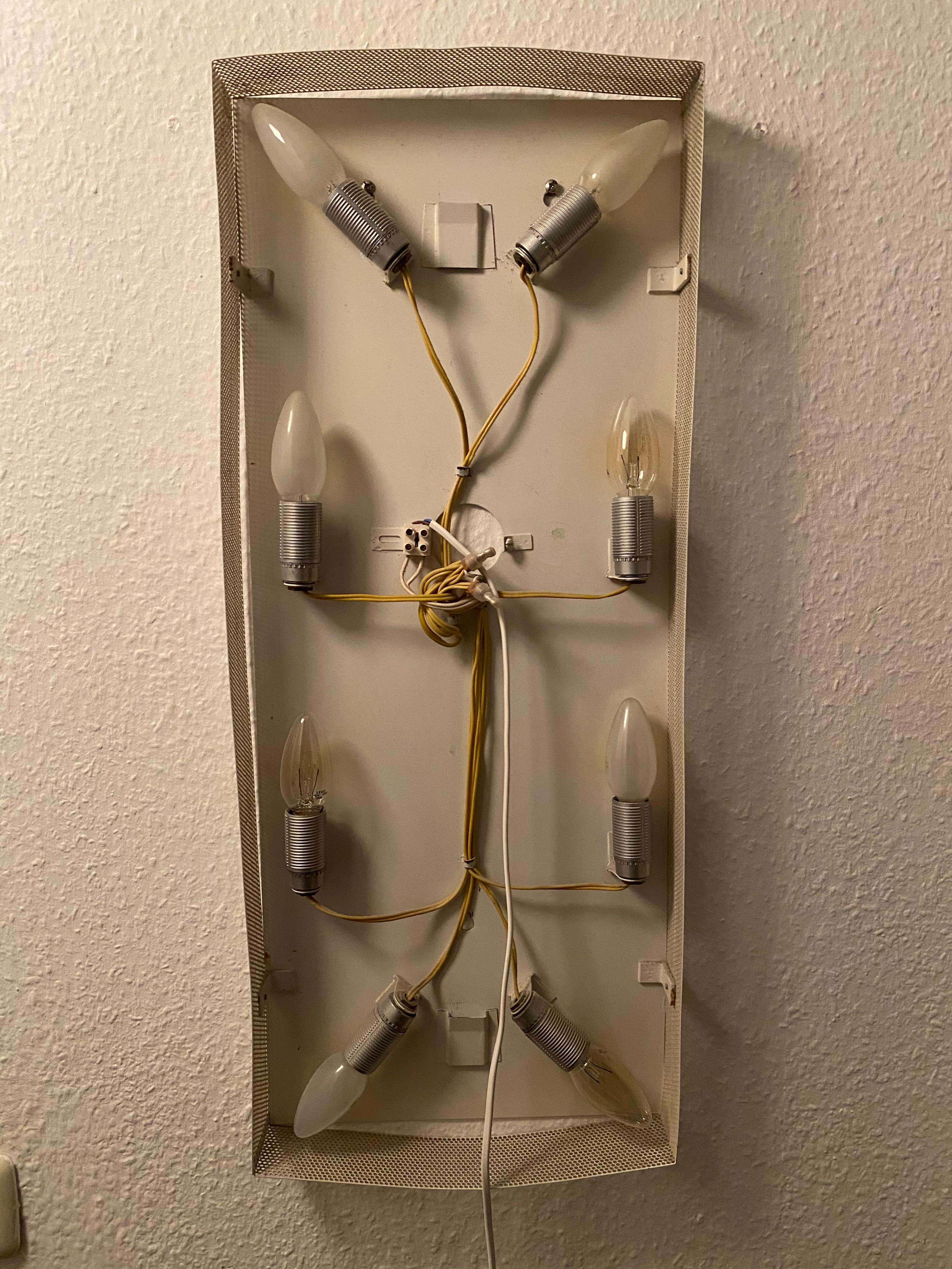 Illuminated mirror by Hillebrand For Sale 5