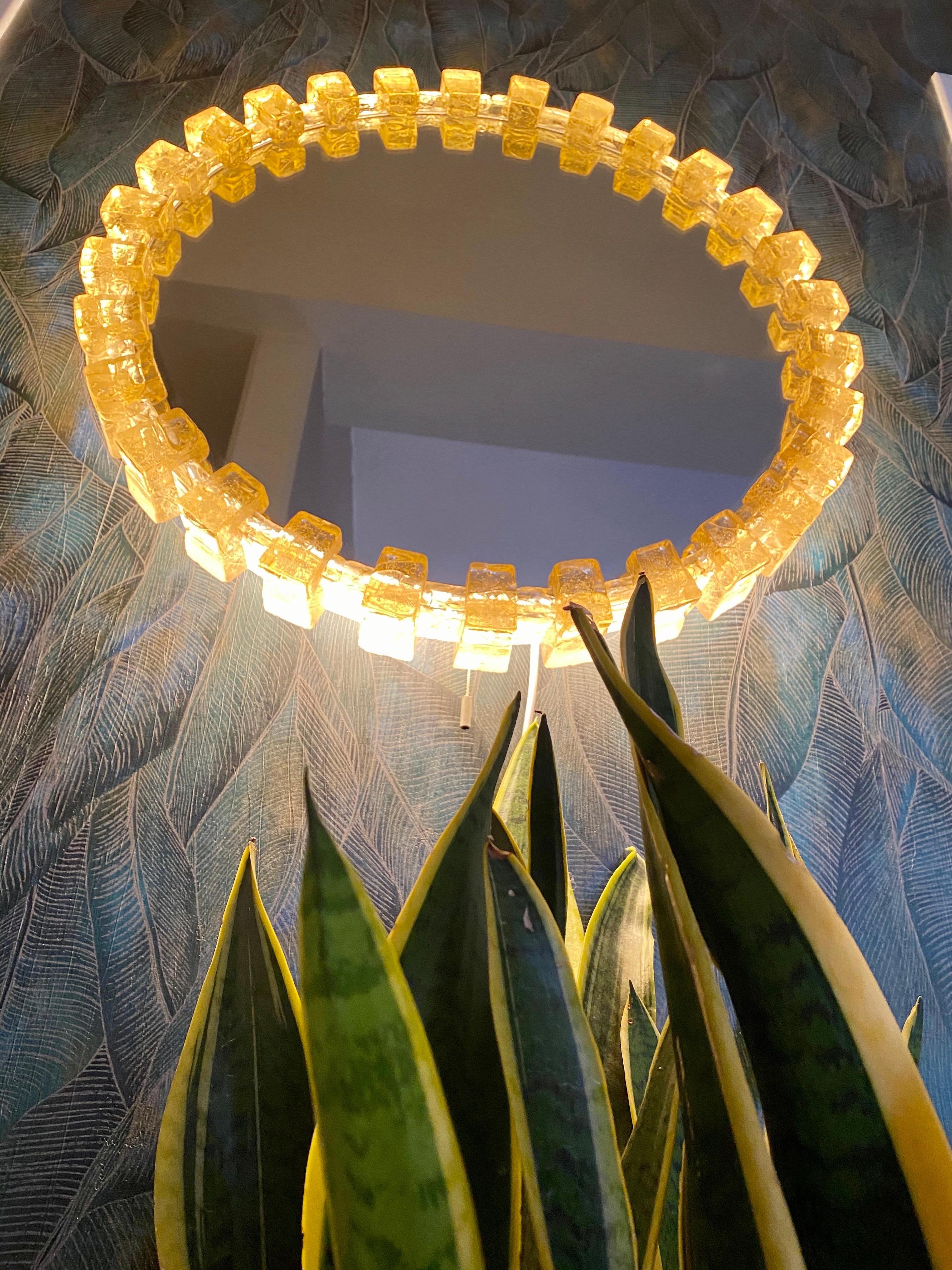 Tedesco Specchio illuminato di Hillebrand in vendita