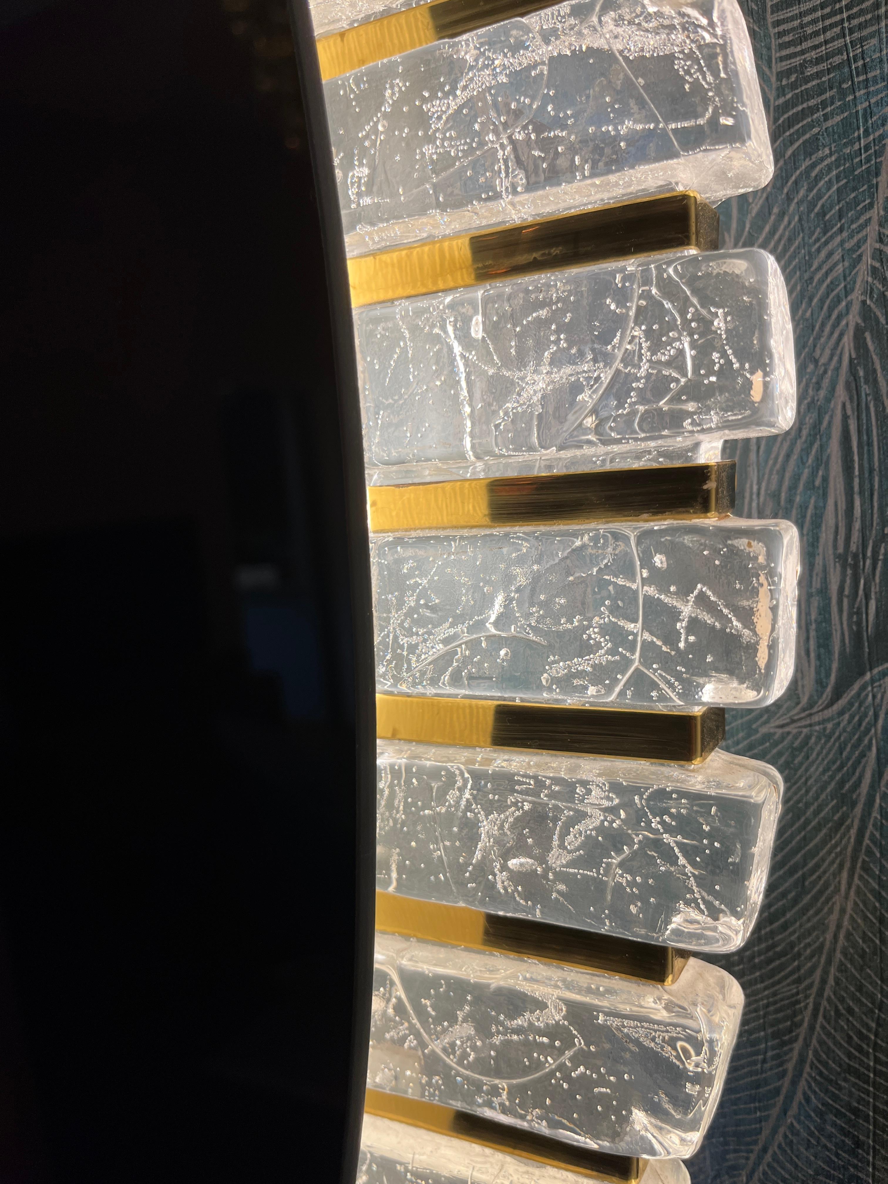 Late 20th Century Illuminated mirror by Hillebrand For Sale