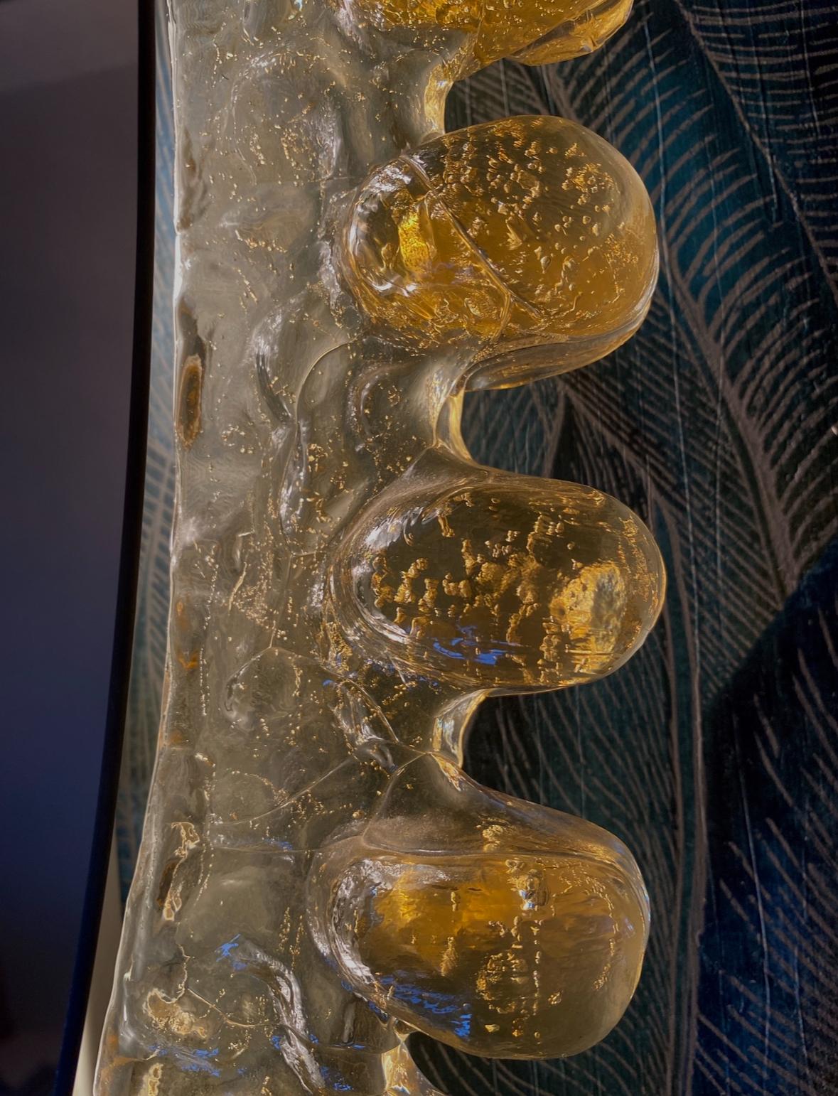 Mirror Illuminated mirror by Hillebrand For Sale