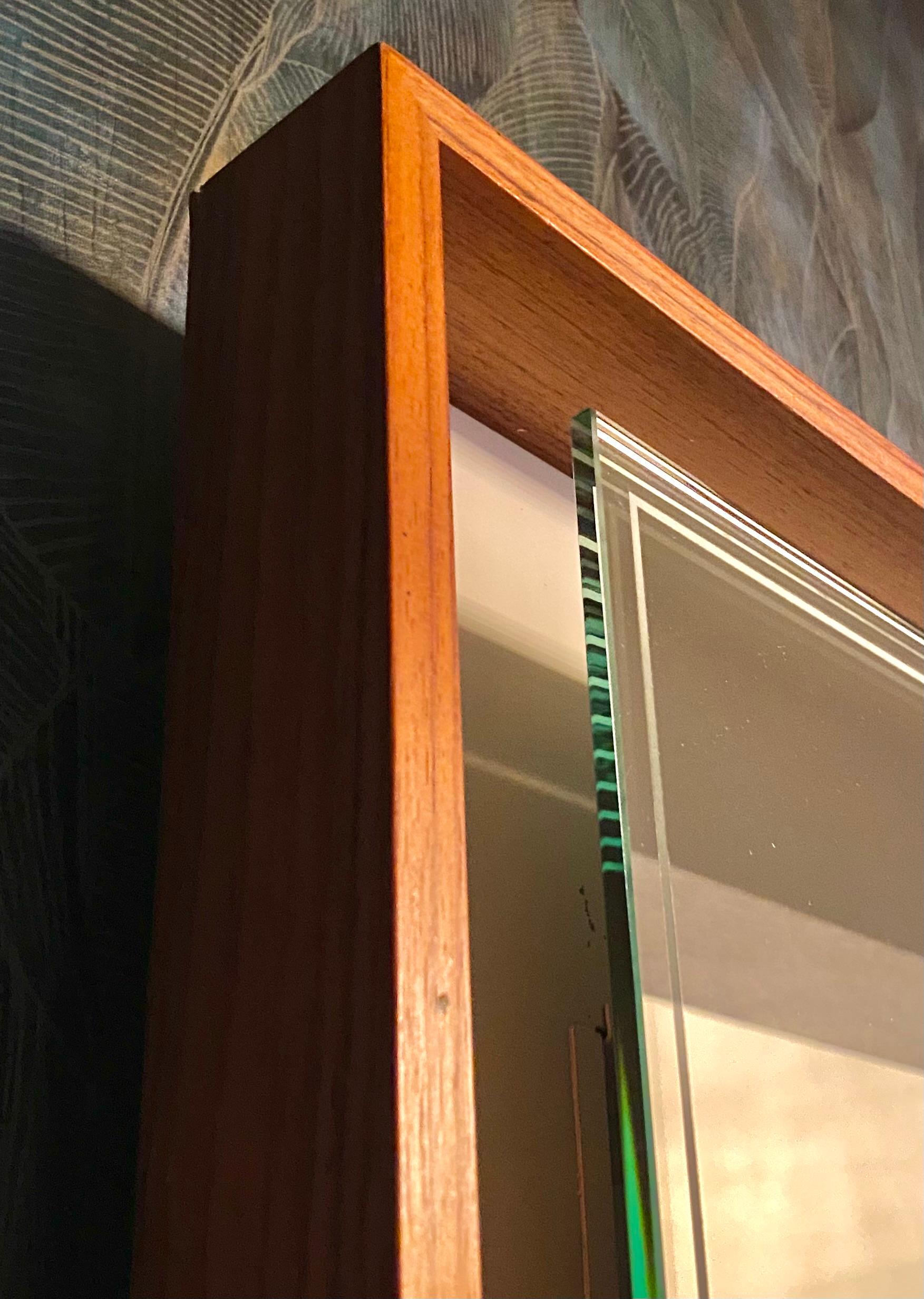 Allemand Miroir éclairé Hillebrand modèle Gothenburg en vente