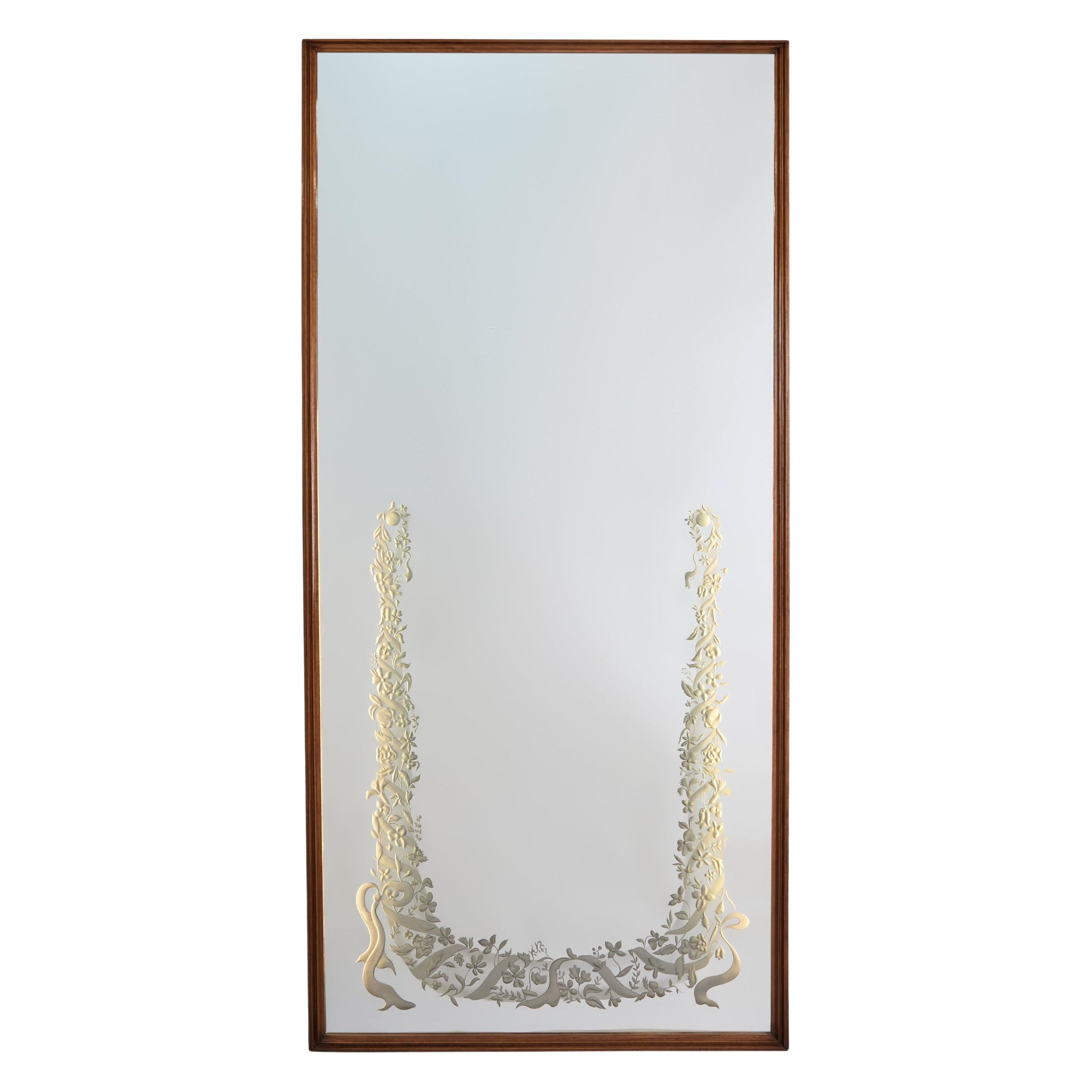 Specchio illuminato di Pietro Chiesa per Fontana Arte