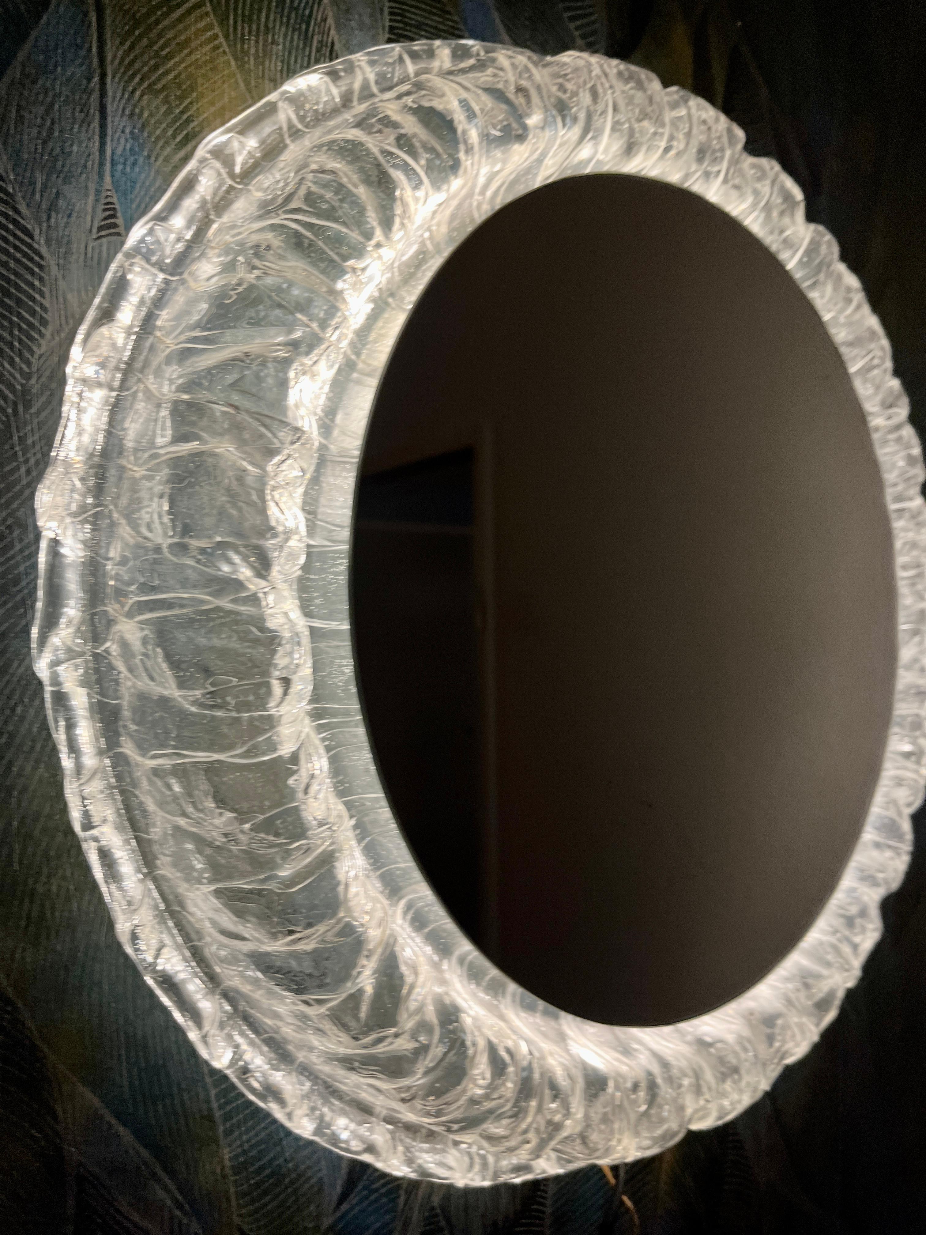 Fin du 20e siècle Miroir lumineux de Schöninger en vente