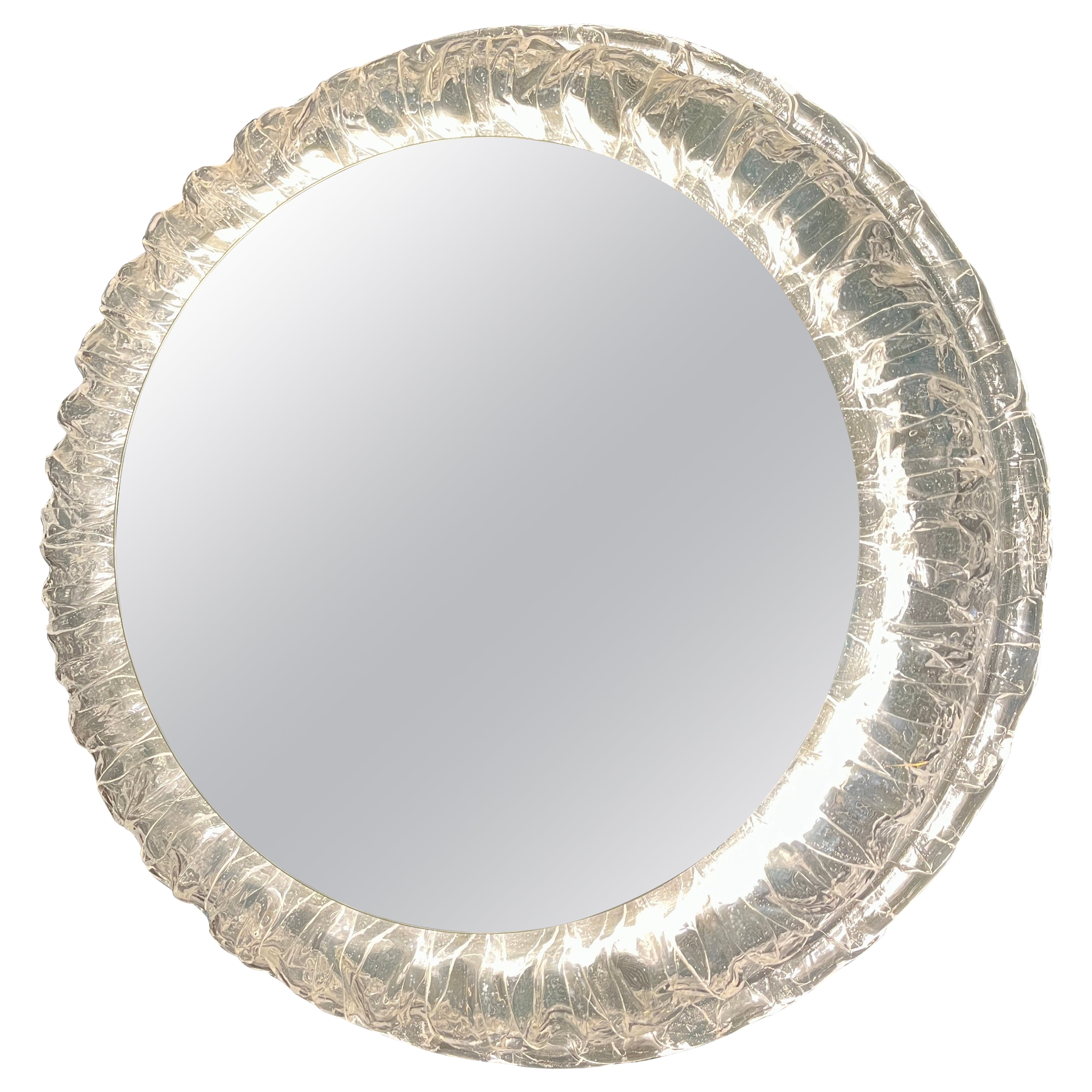 Illuminated mirror by Schöninger