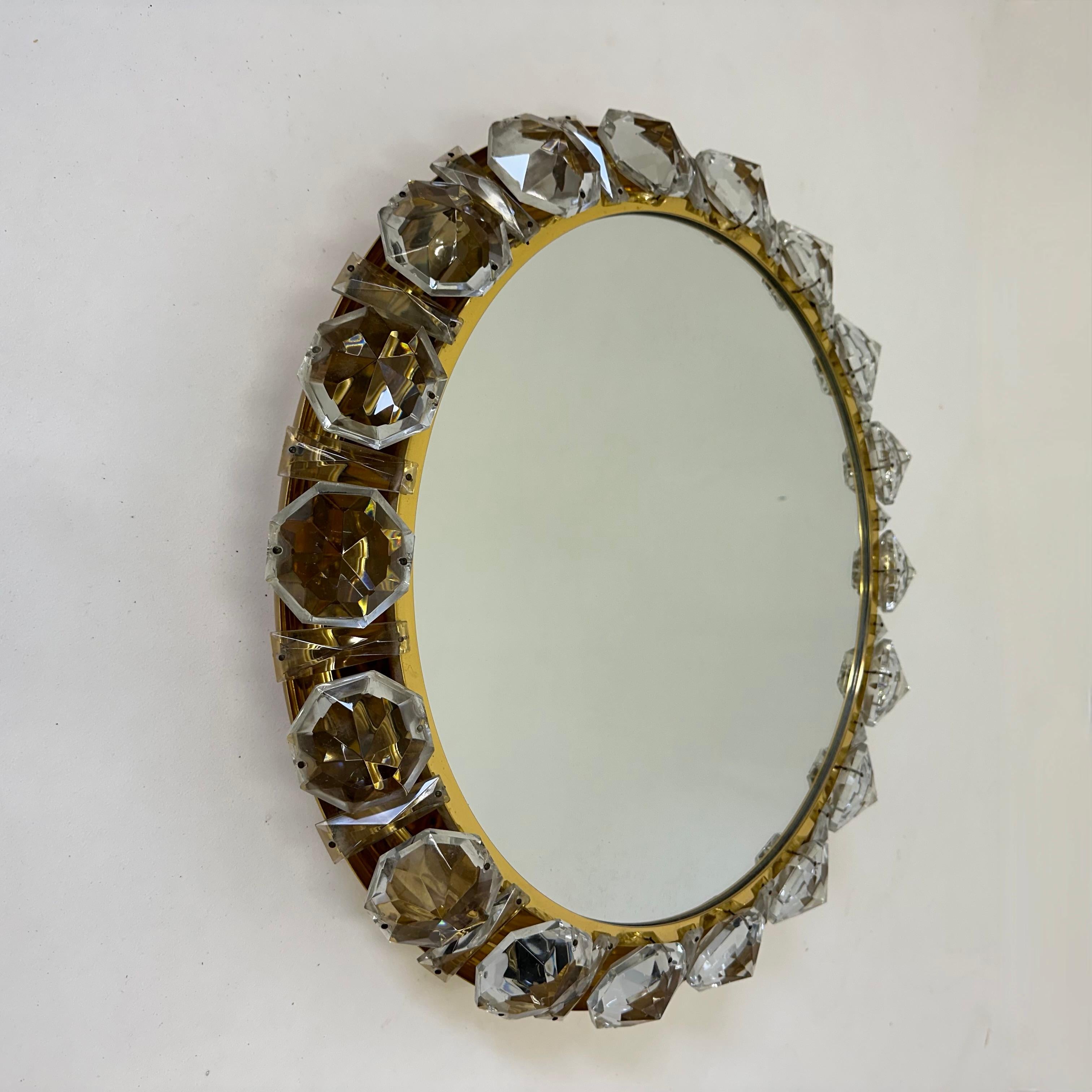 Illuminated mirror Model No. 3648 by E. Bakalowits & Söhne , 1950s Austria For Sale 7