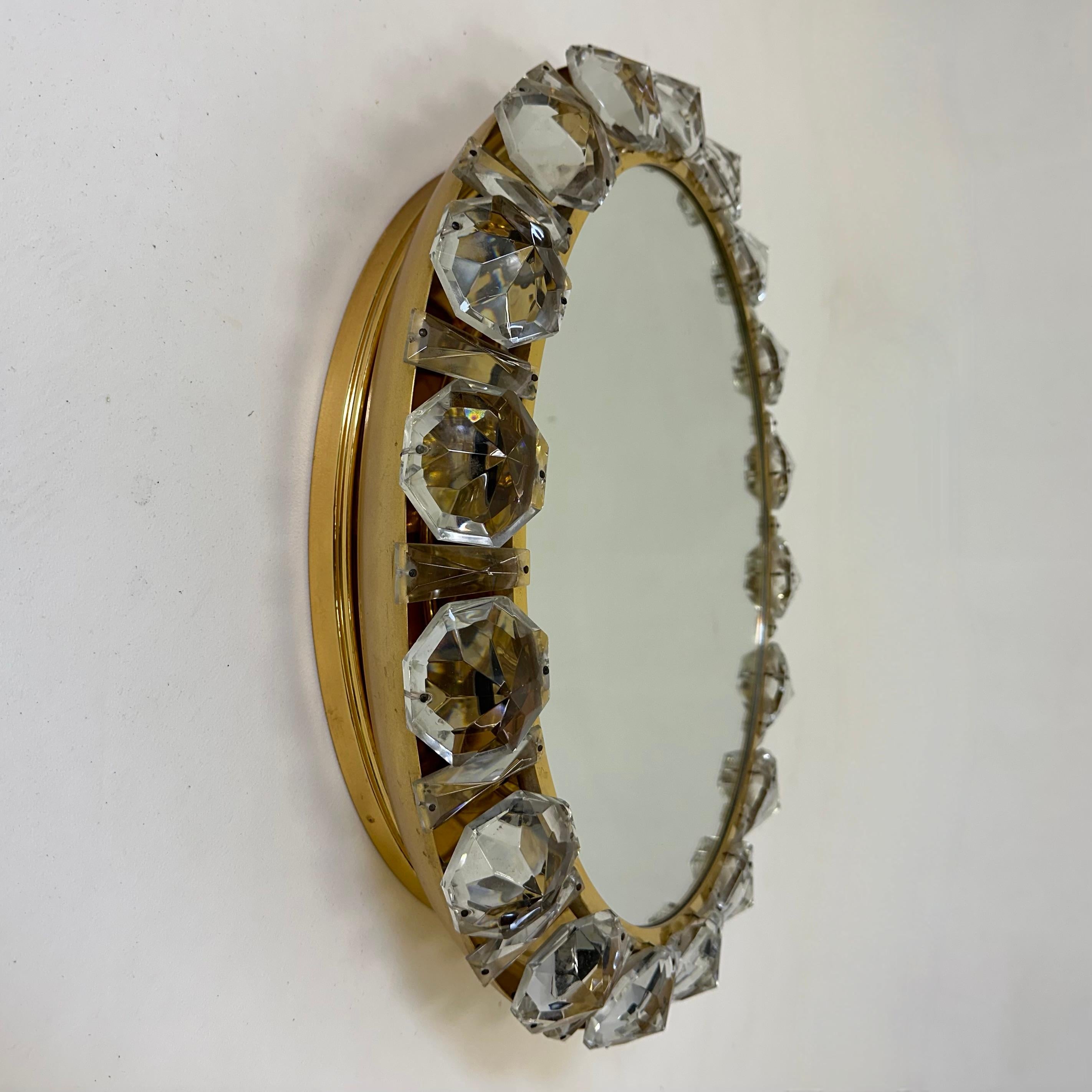 Illuminated mirror Model No. 3648 by E. Bakalowits & Söhne , 1950s Austria For Sale 9